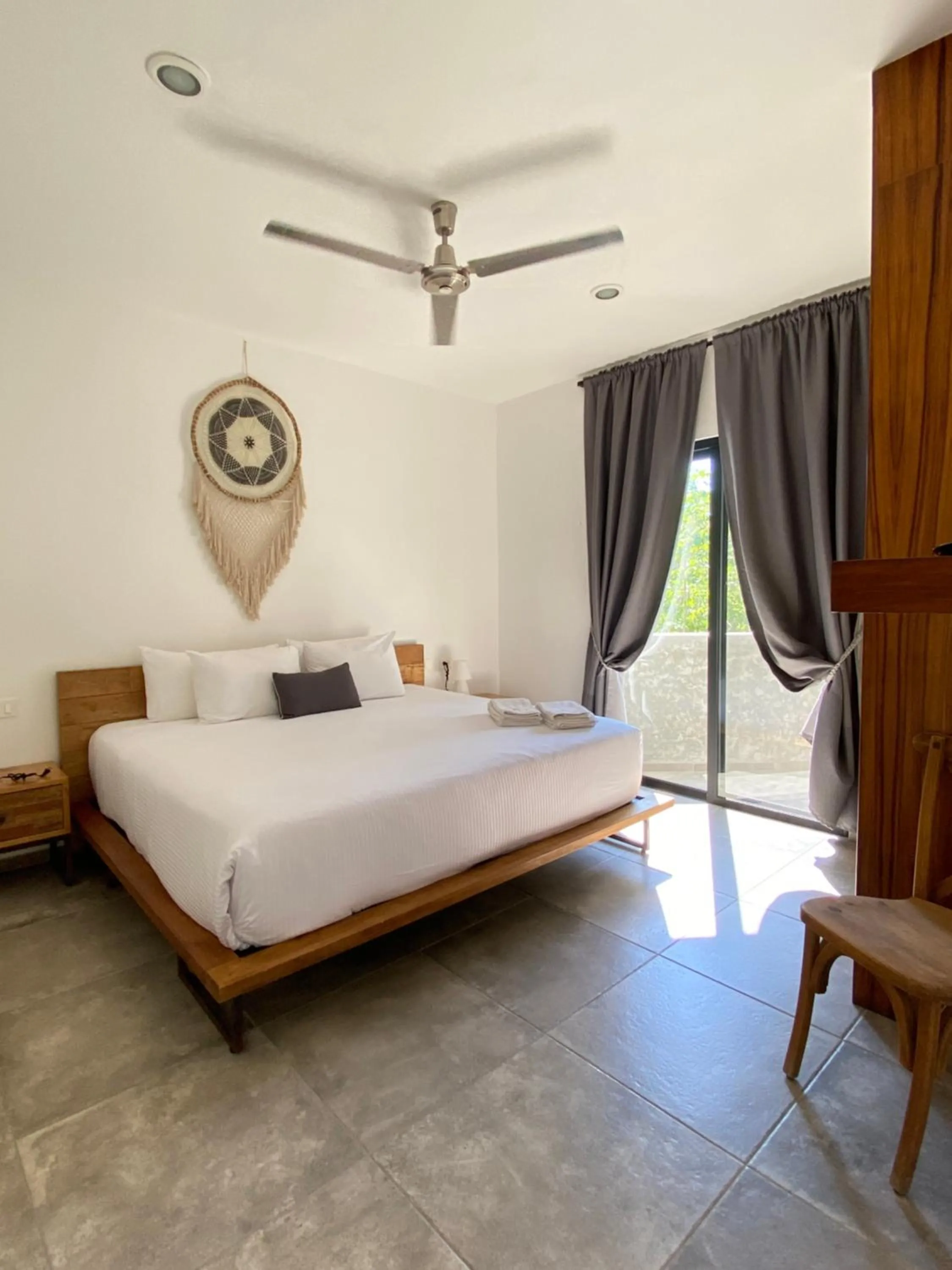 Bedroom, Bed in Panacea Condo Tulum