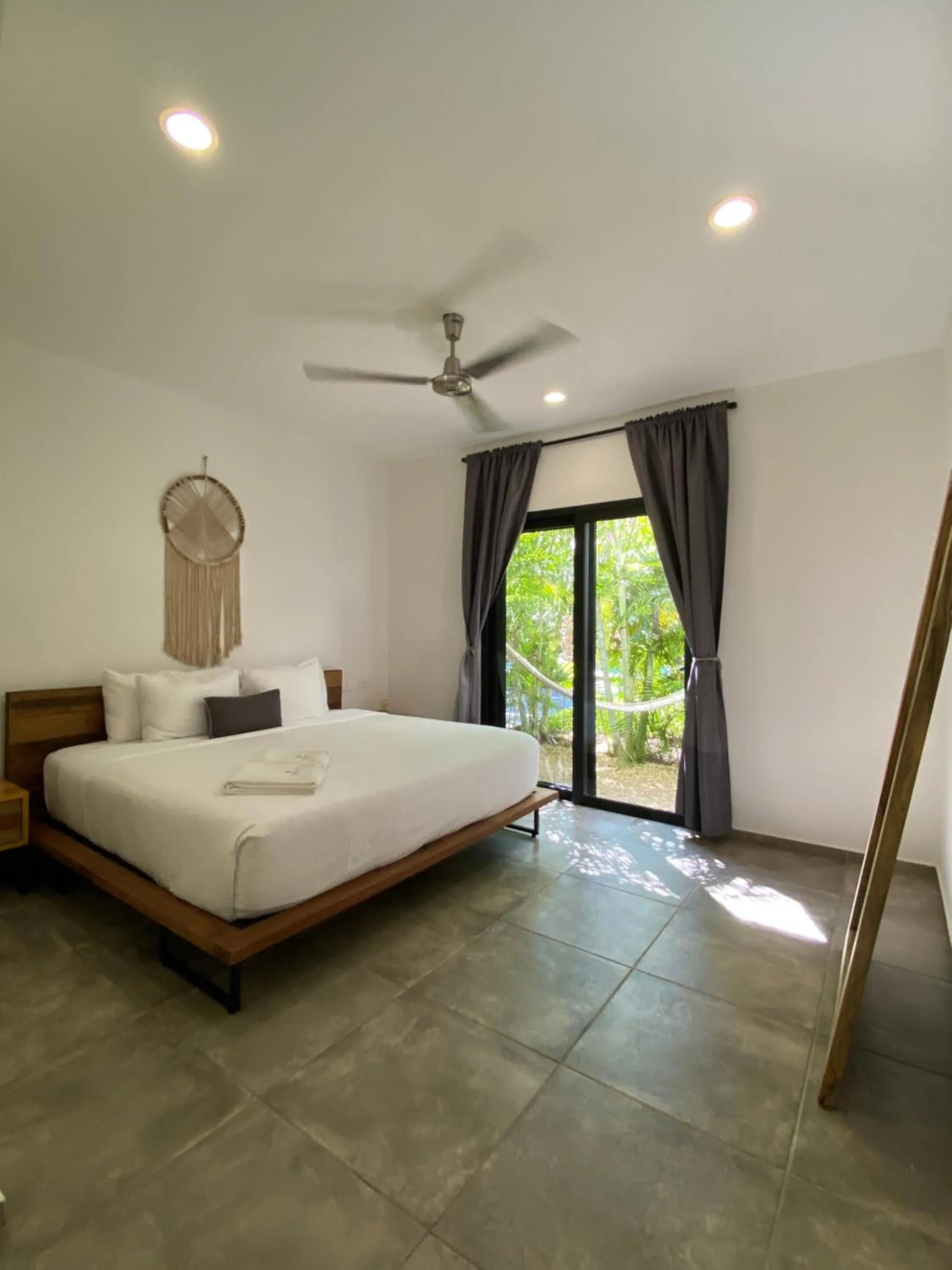 Bedroom, Bed in Panacea Condo Tulum