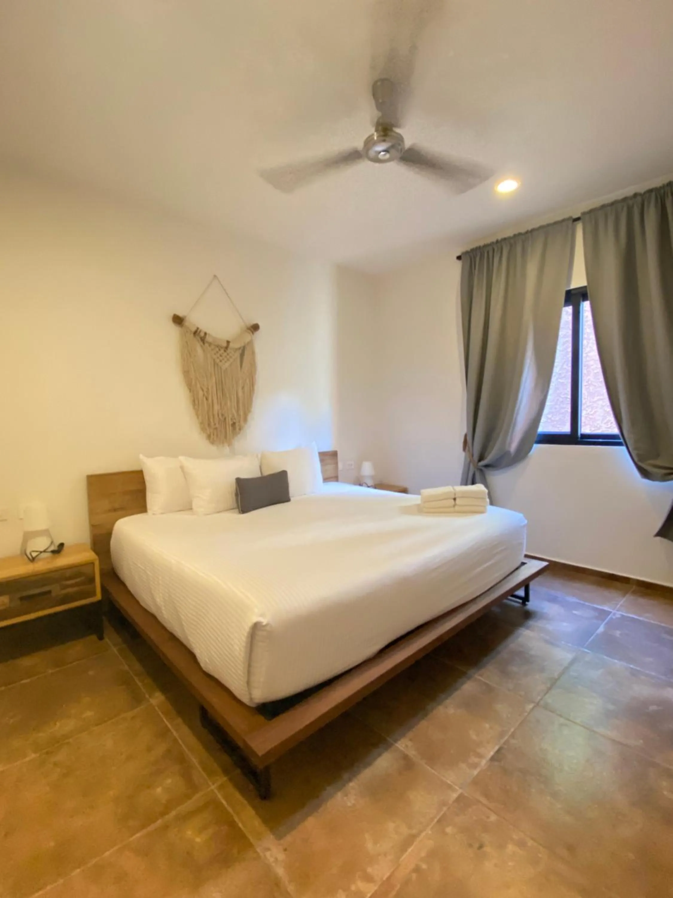 Bed in Panacea Condo Tulum