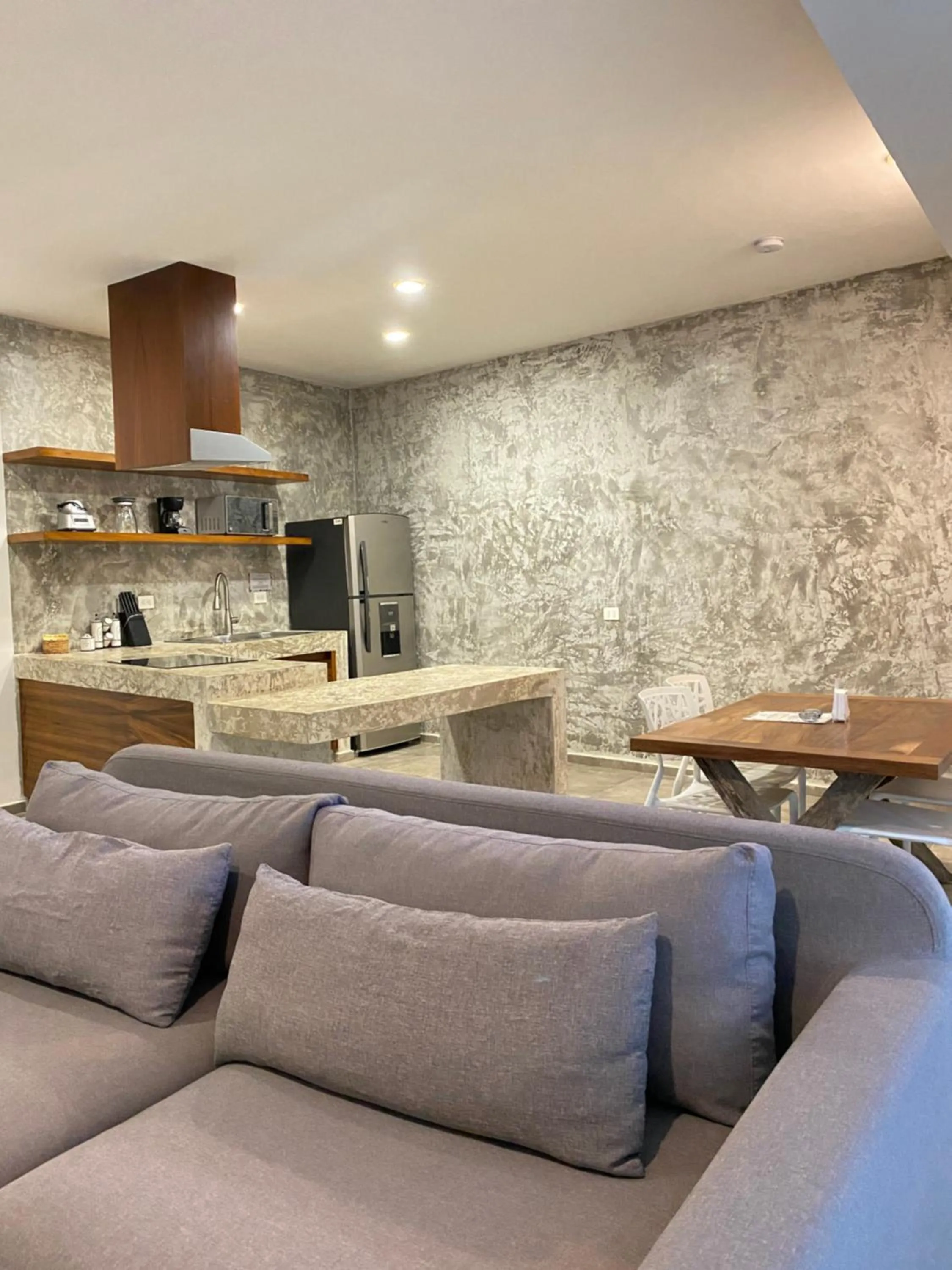 Kitchen or kitchenette in Panacea Condo Tulum