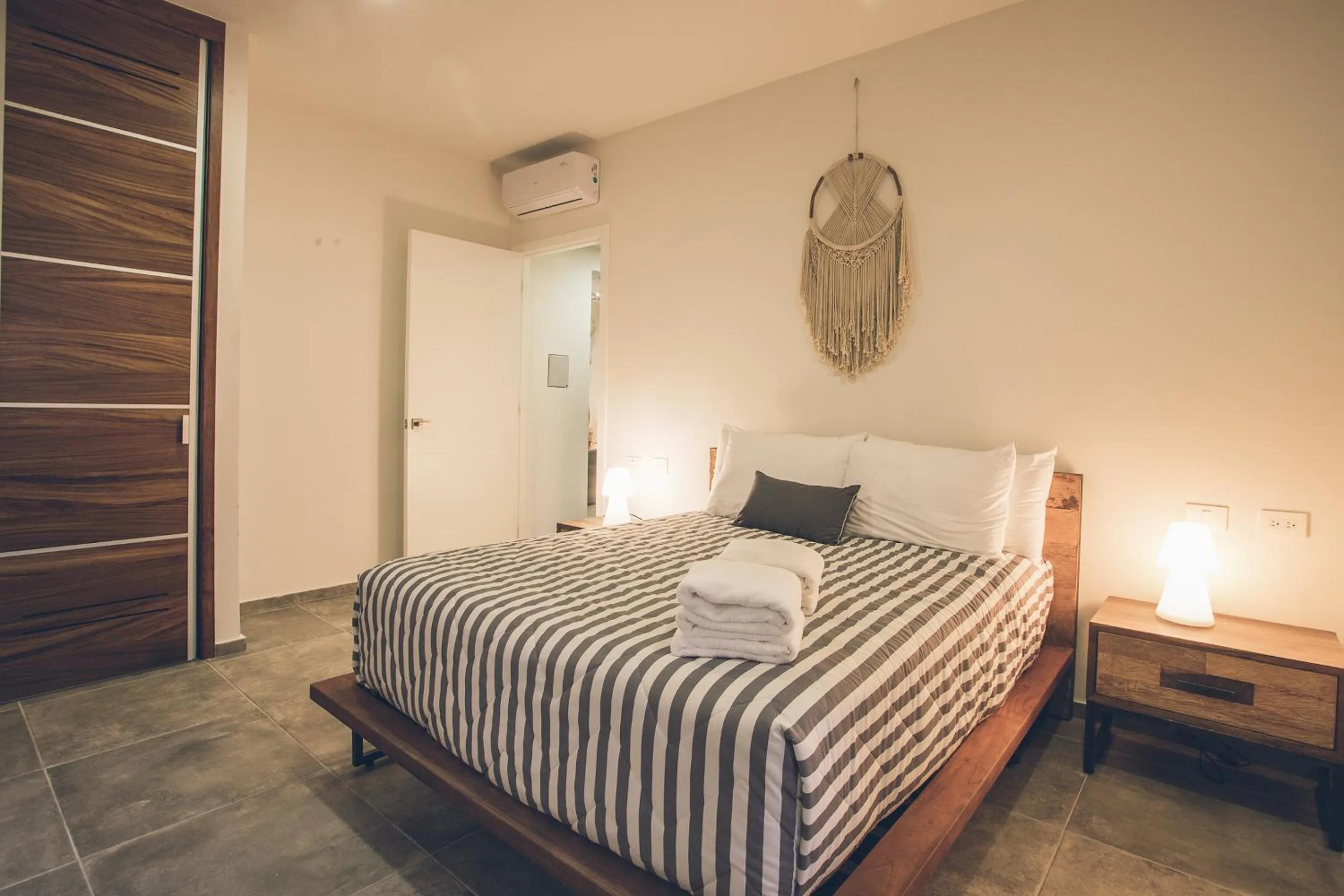 Bedroom, Bed in Panacea Condo Tulum