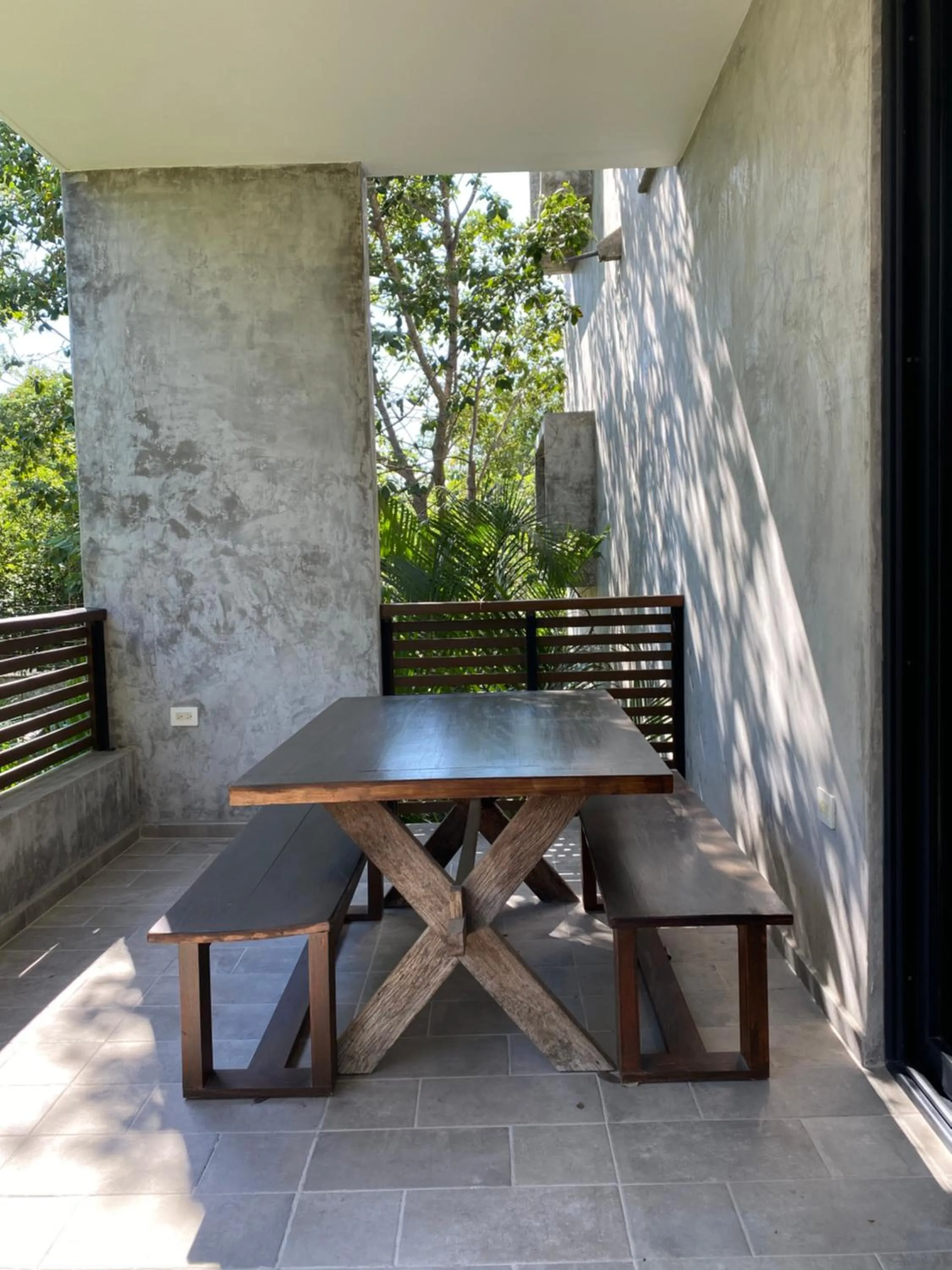Balcony/Terrace in Panacea Condo Tulum