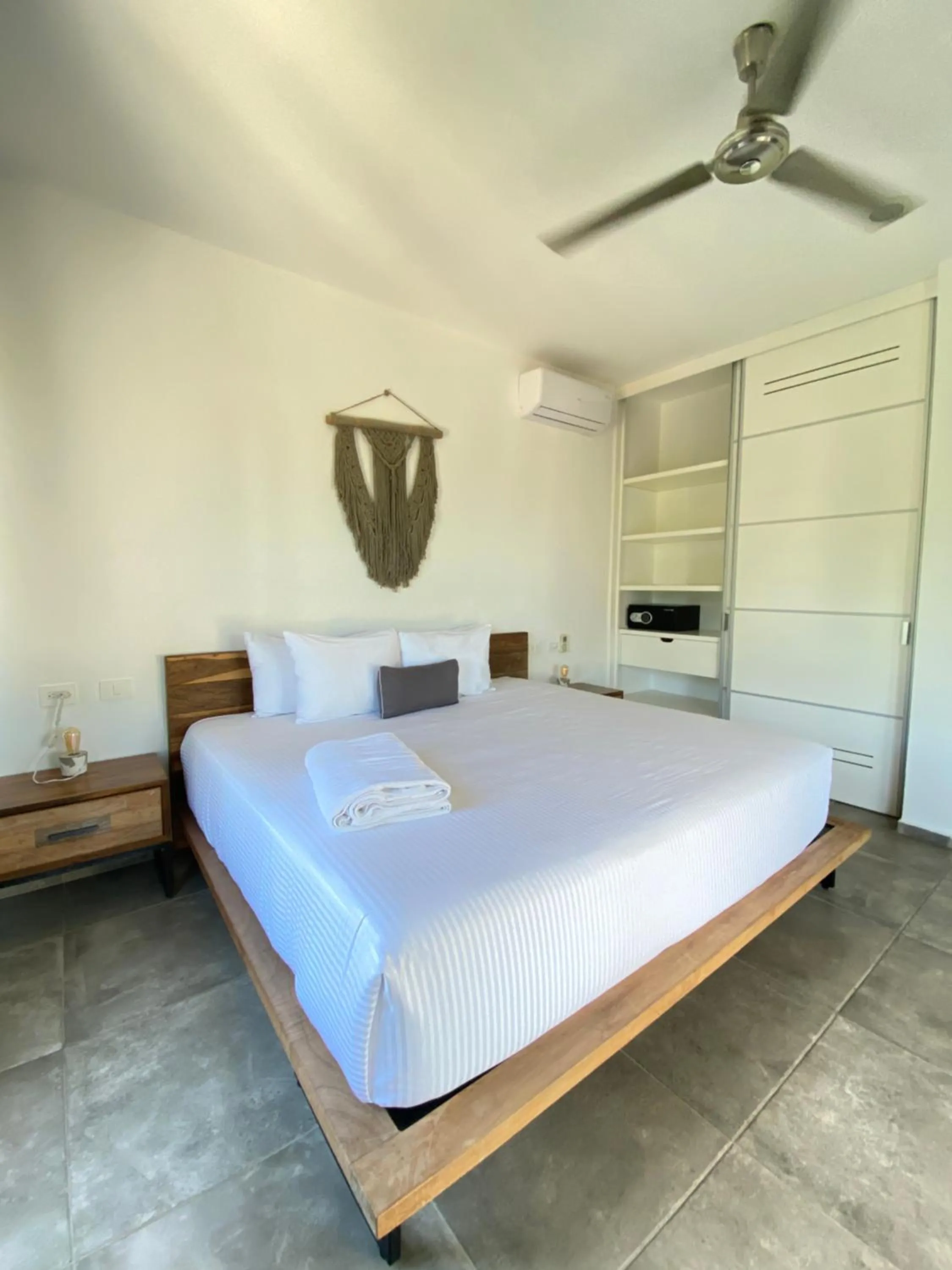 Bedroom, Bed in Panacea Condo Tulum