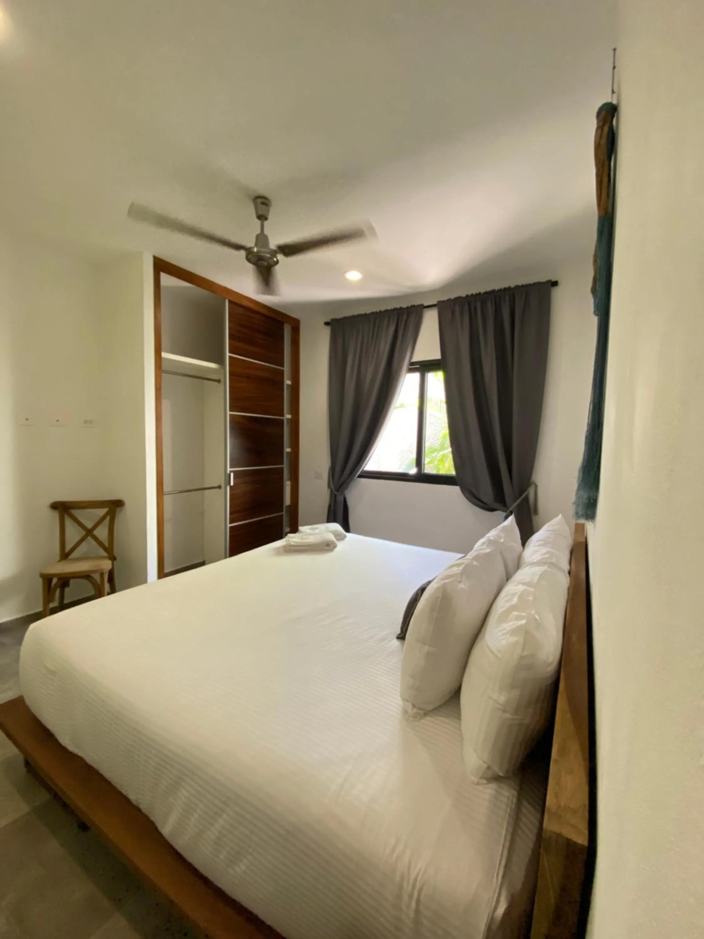 Bedroom, Bed in Panacea Condo Tulum