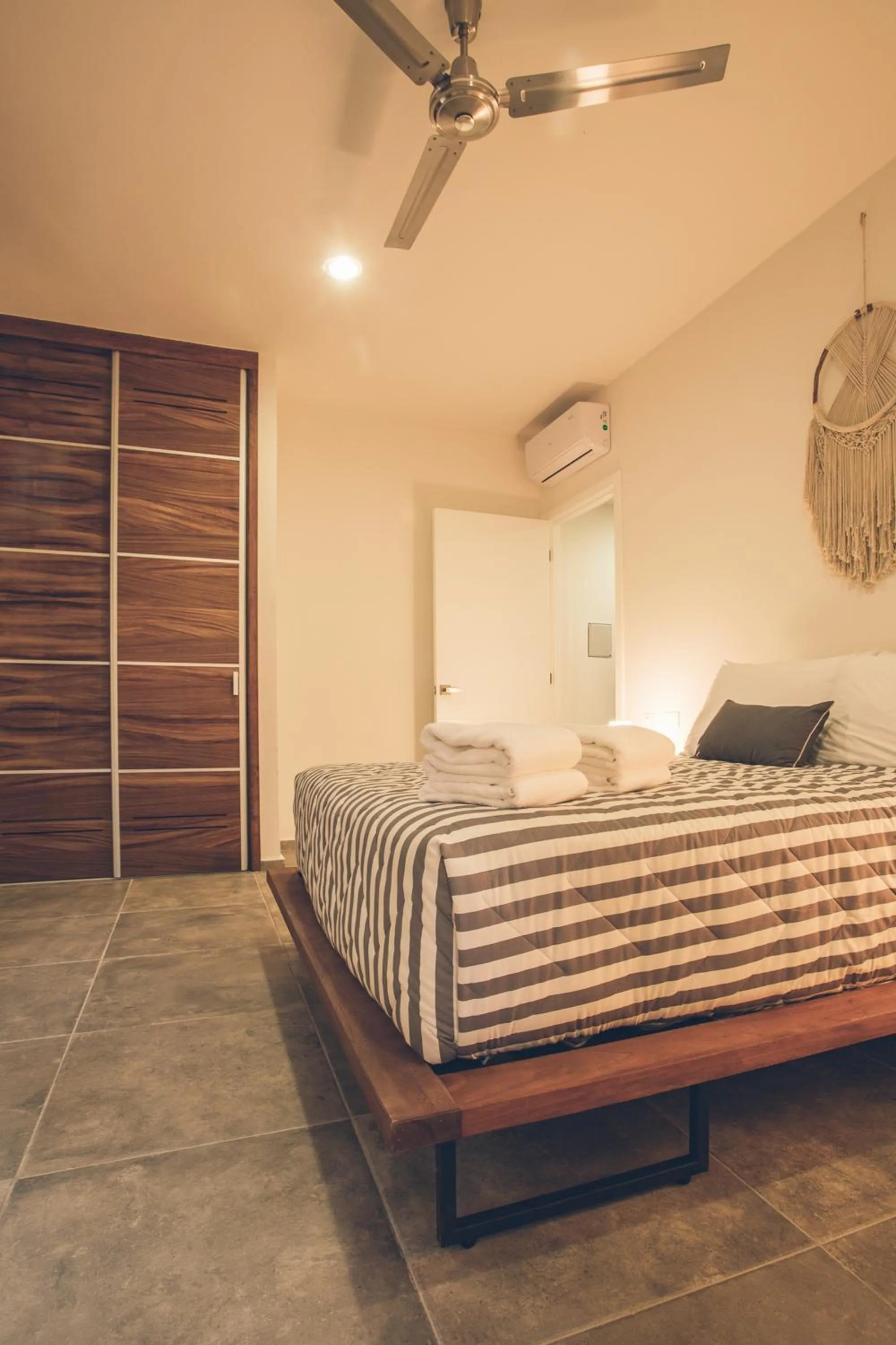 Bed in Panacea Condo Tulum