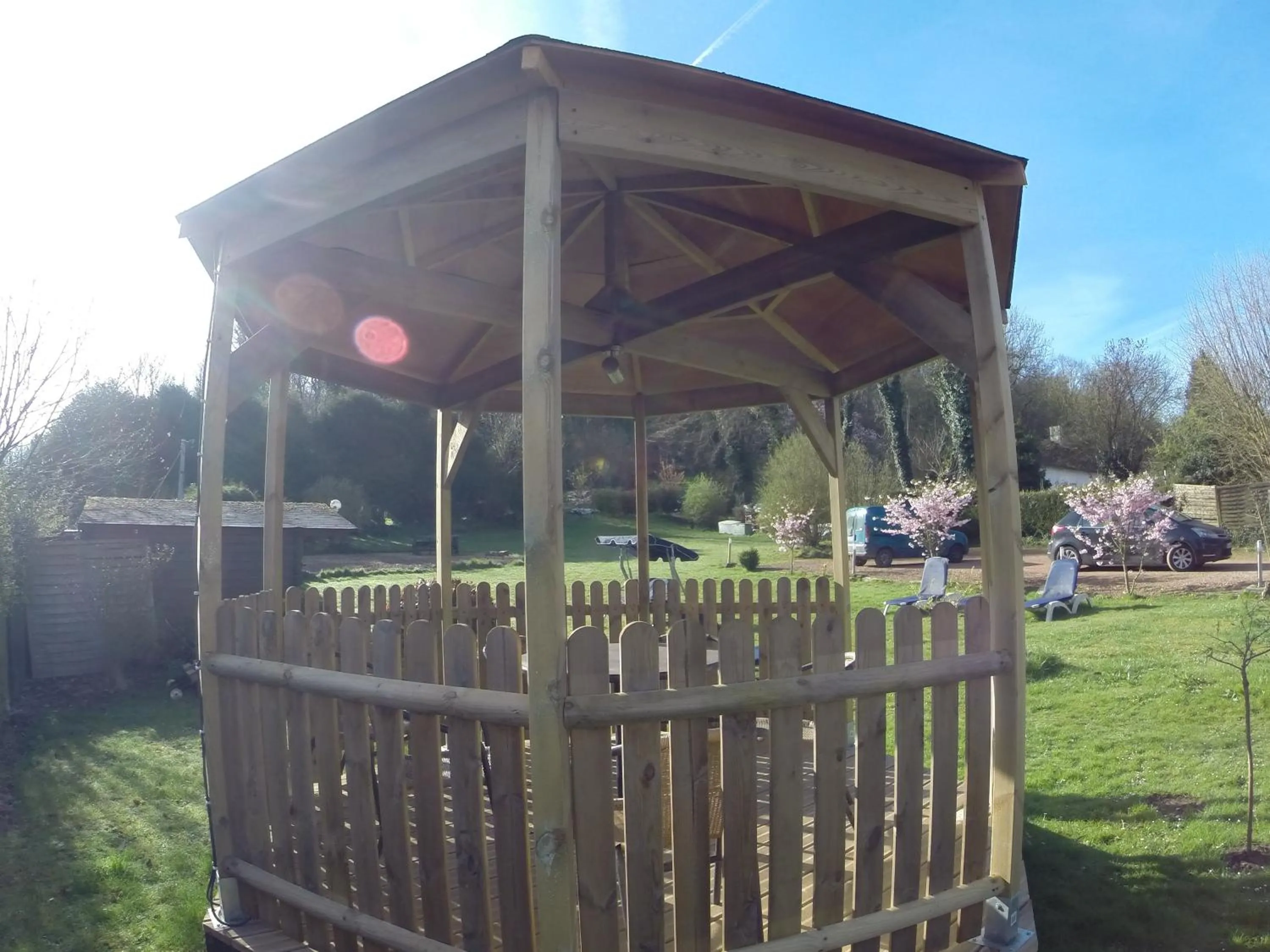 Garden in Auberge du Gros Tilleul