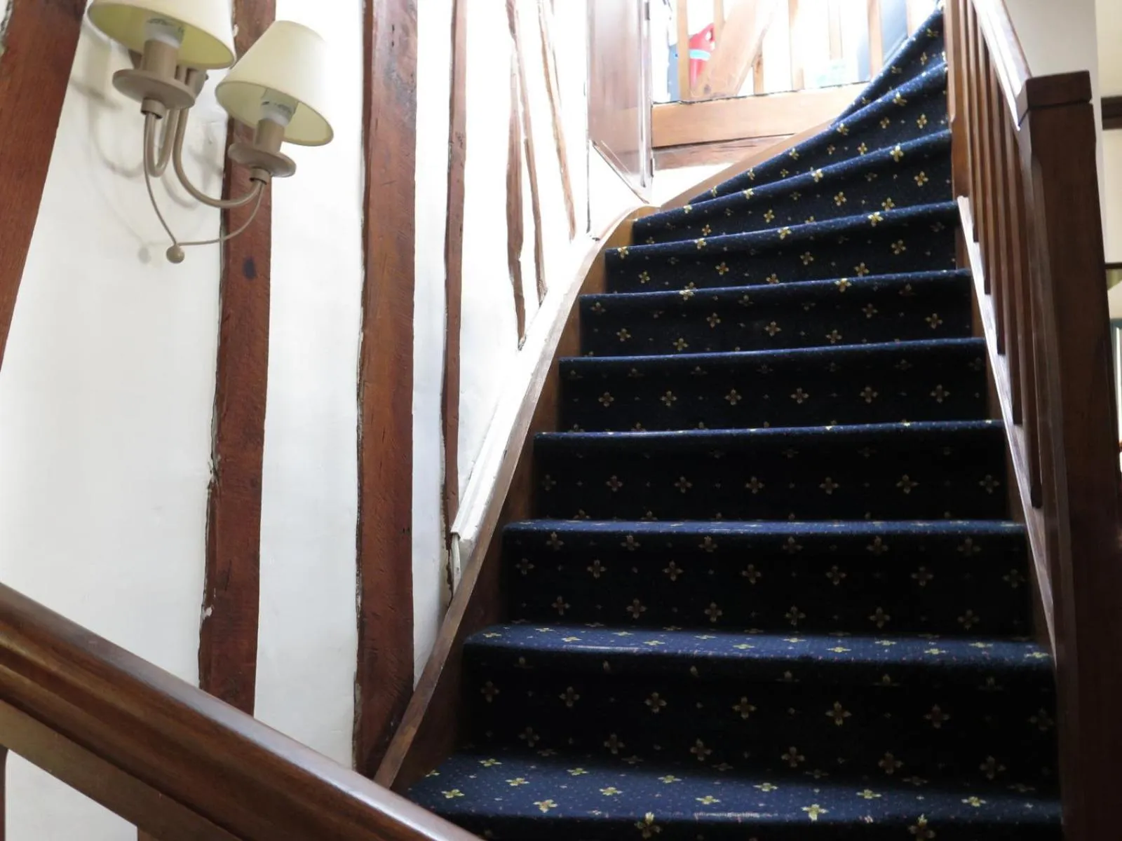 Decorative detail in Auberge du Gros Tilleul