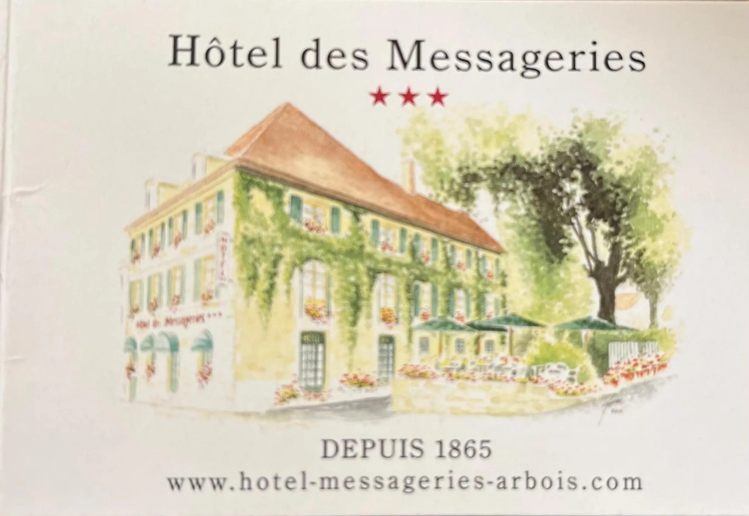 Property building in Logis Hôtel des Messageries