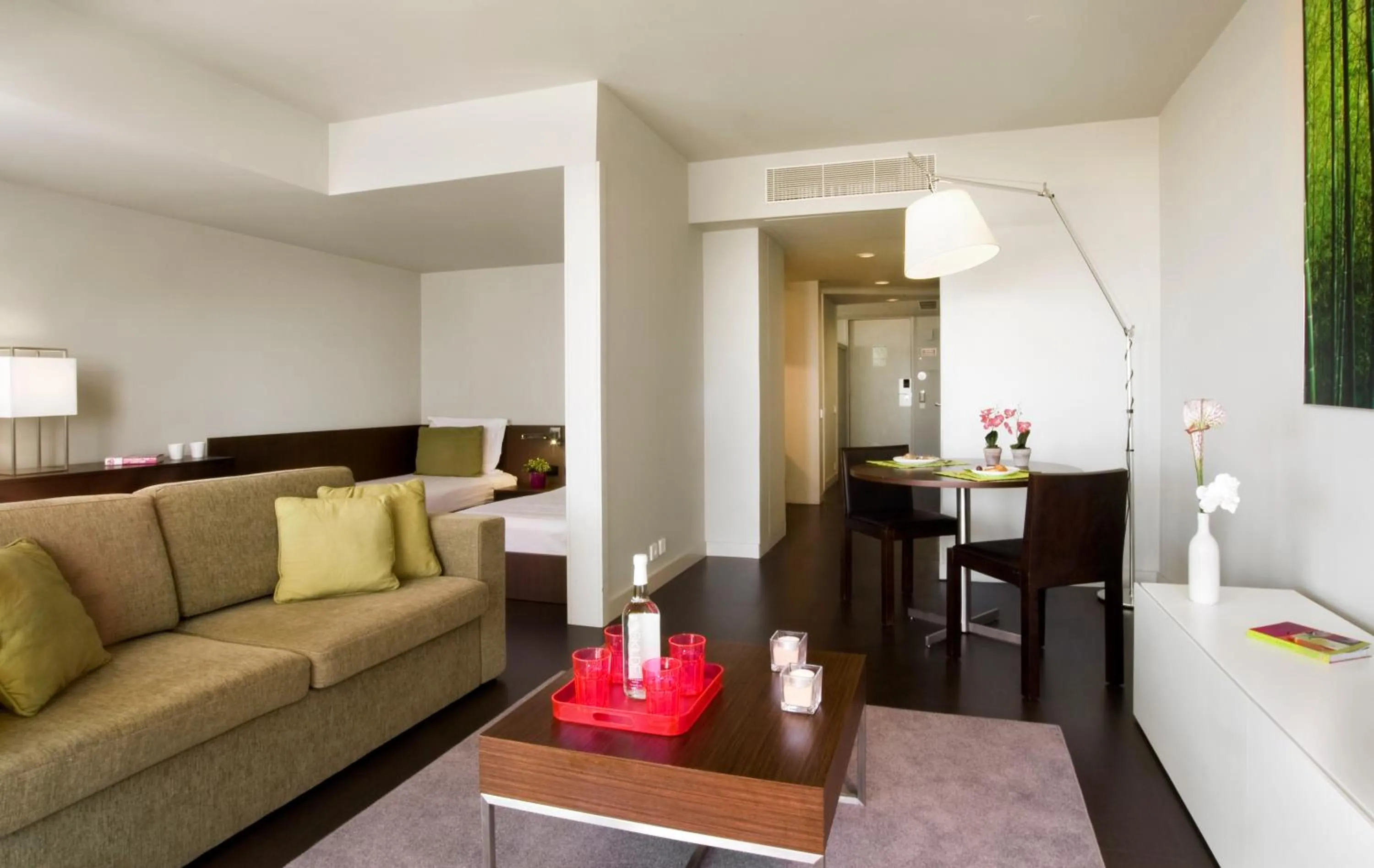 Bed in Aqualuz Troia Rio by The Editory