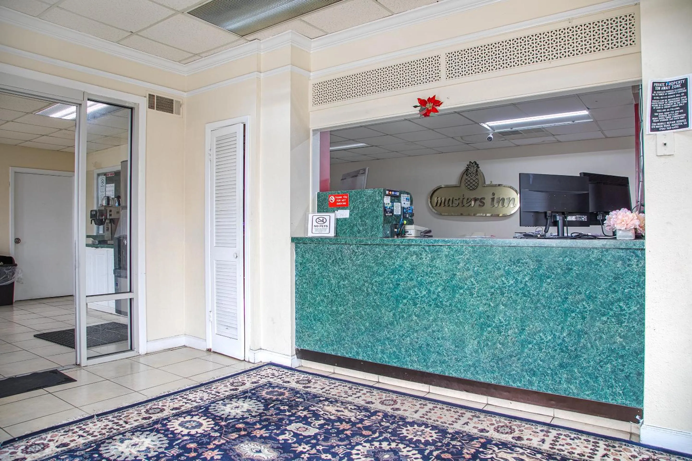 Lobby or reception in Masters Inn Augusta Washington Rd, I-20