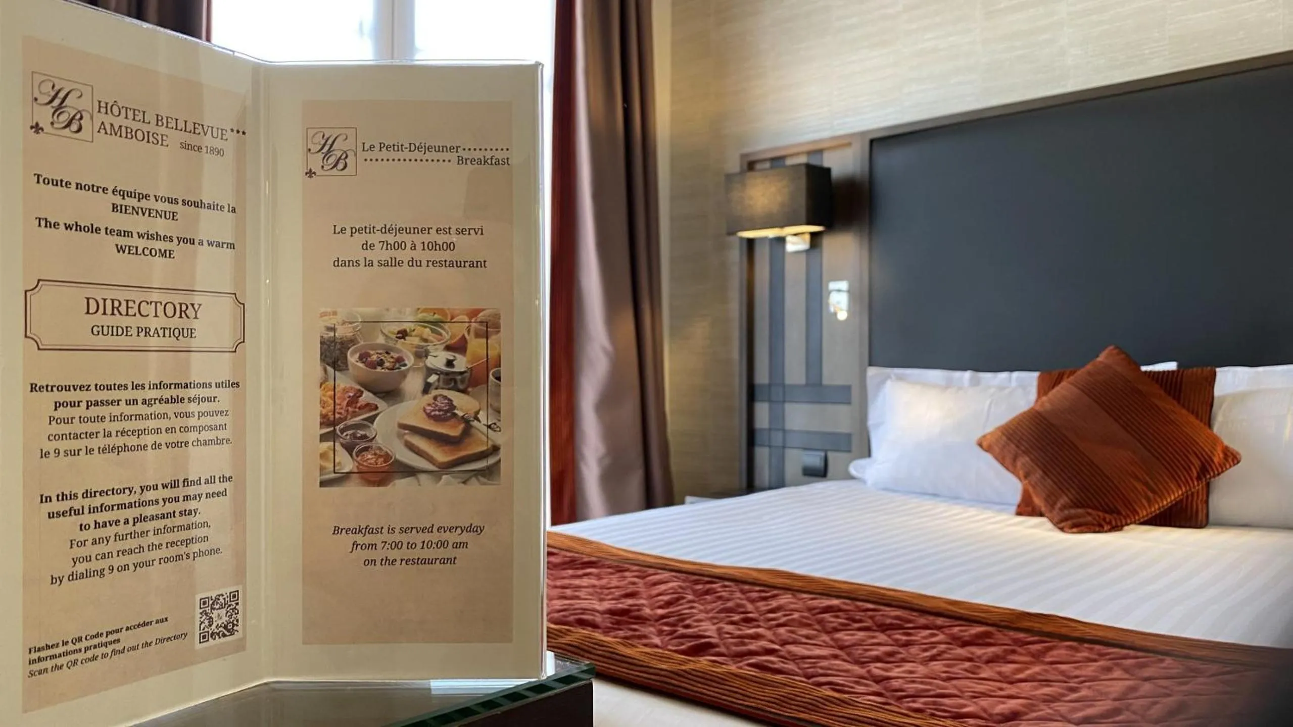 Bedroom, Bed in Hotel Bellevue