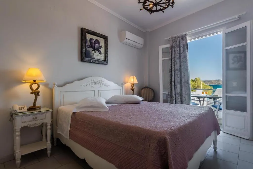 Bed in Villa Zampeta