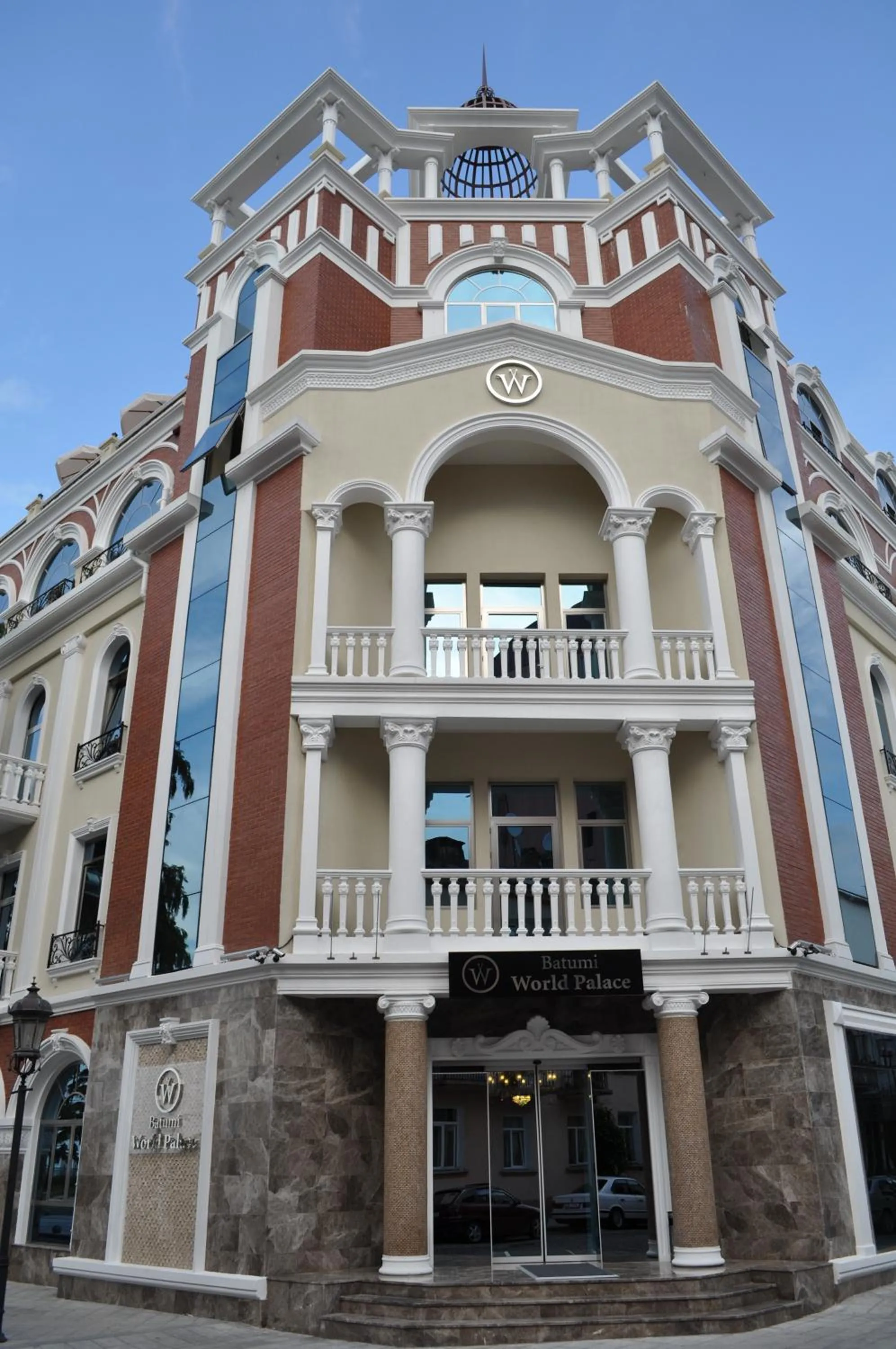 Facade/entrance in Batumi World Palace