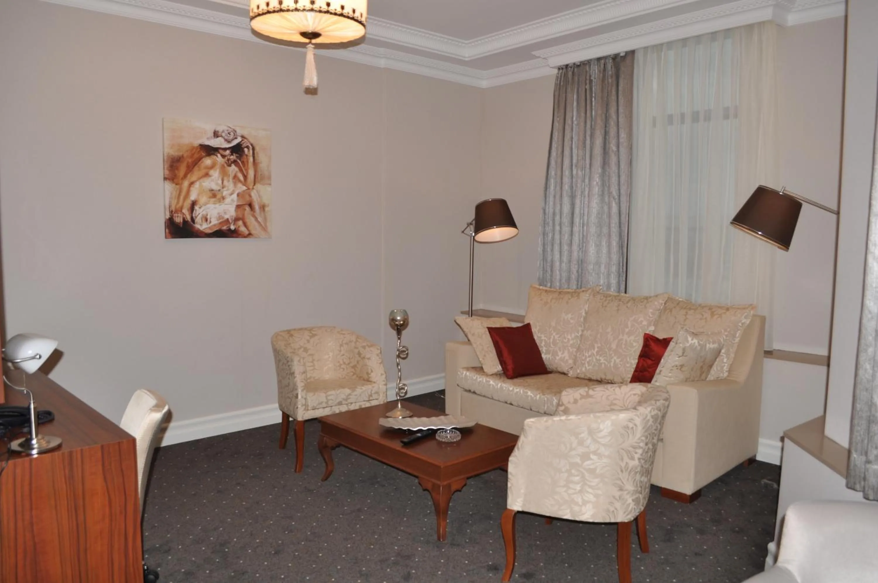 Seating area in Batumi World Palace