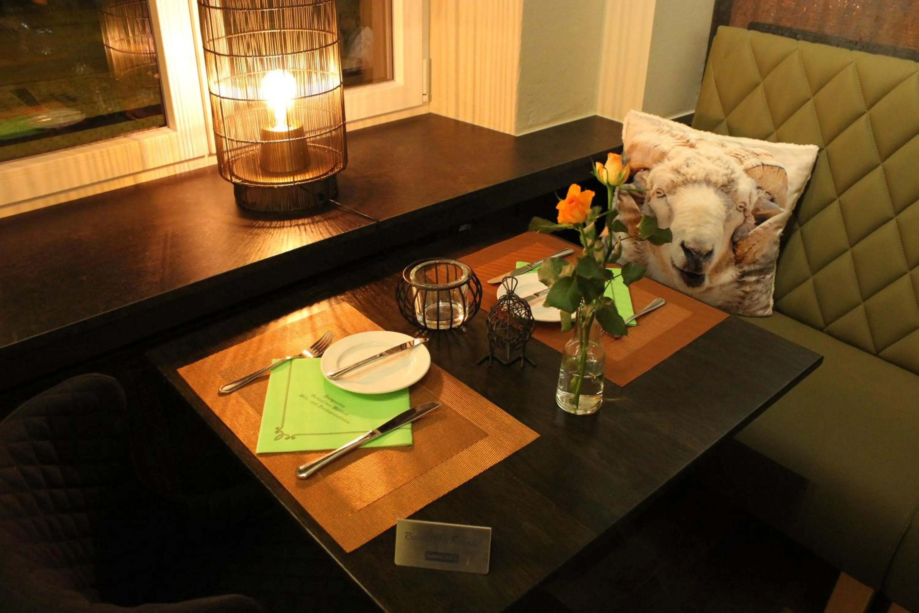 Food and drinks in Hotel Restaurant zum Schlossberg