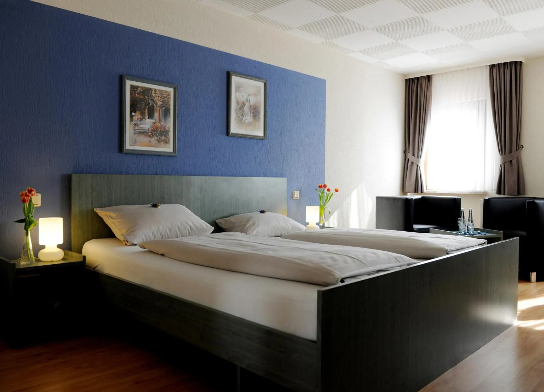 Bed in Hotel Restaurant zum Schlossberg