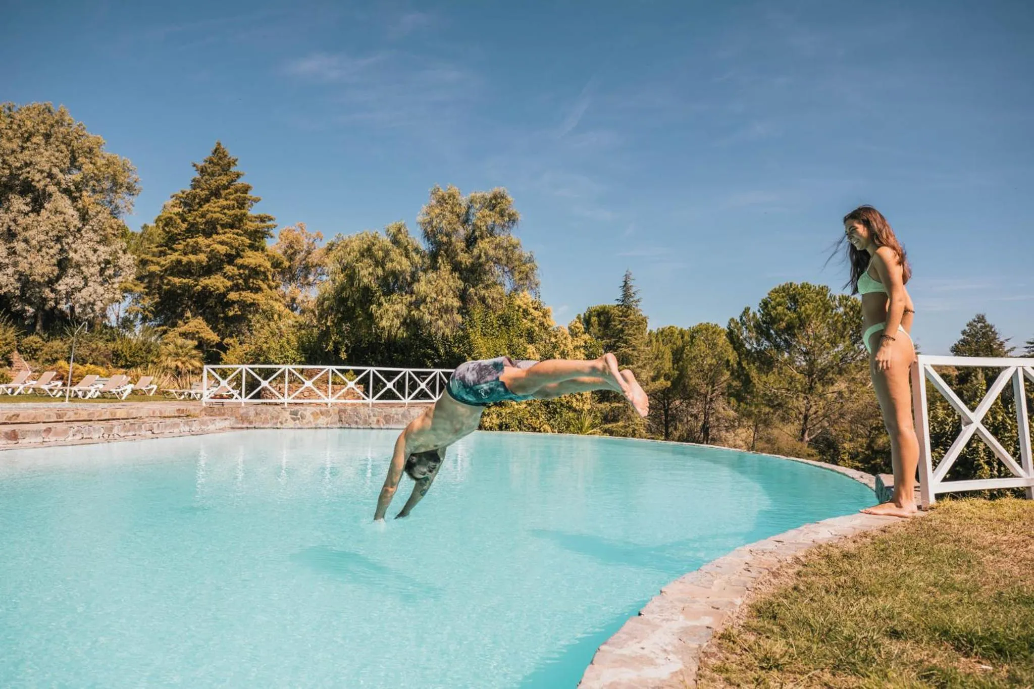 Natural landscape in Hotel Fonte Santa