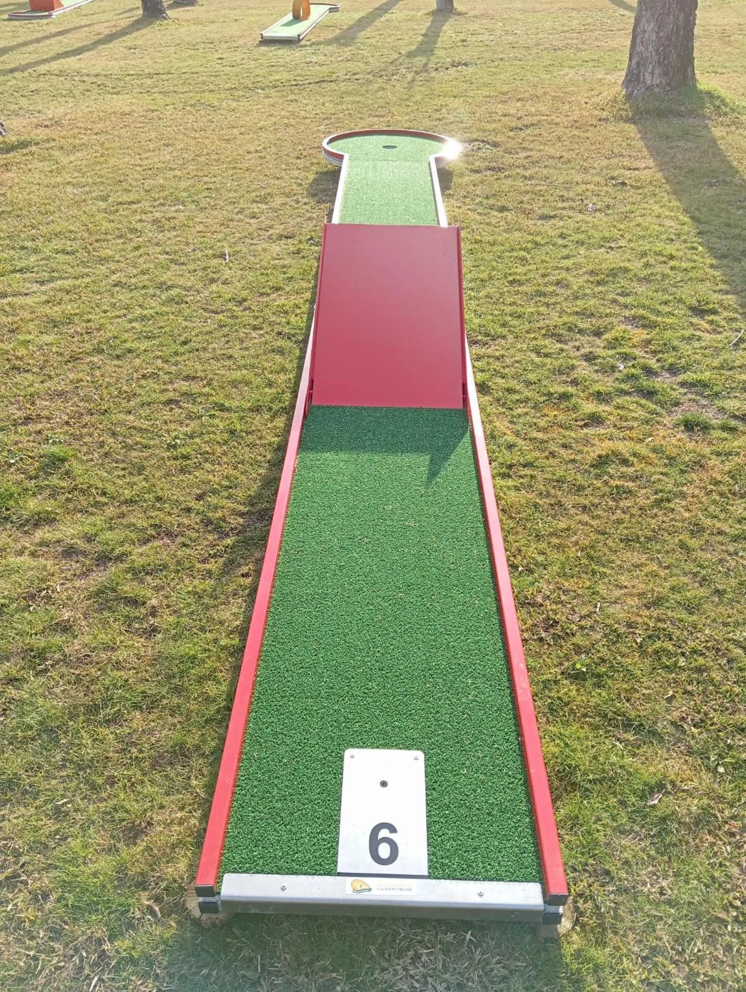 Minigolf in Hotel Fonte Santa