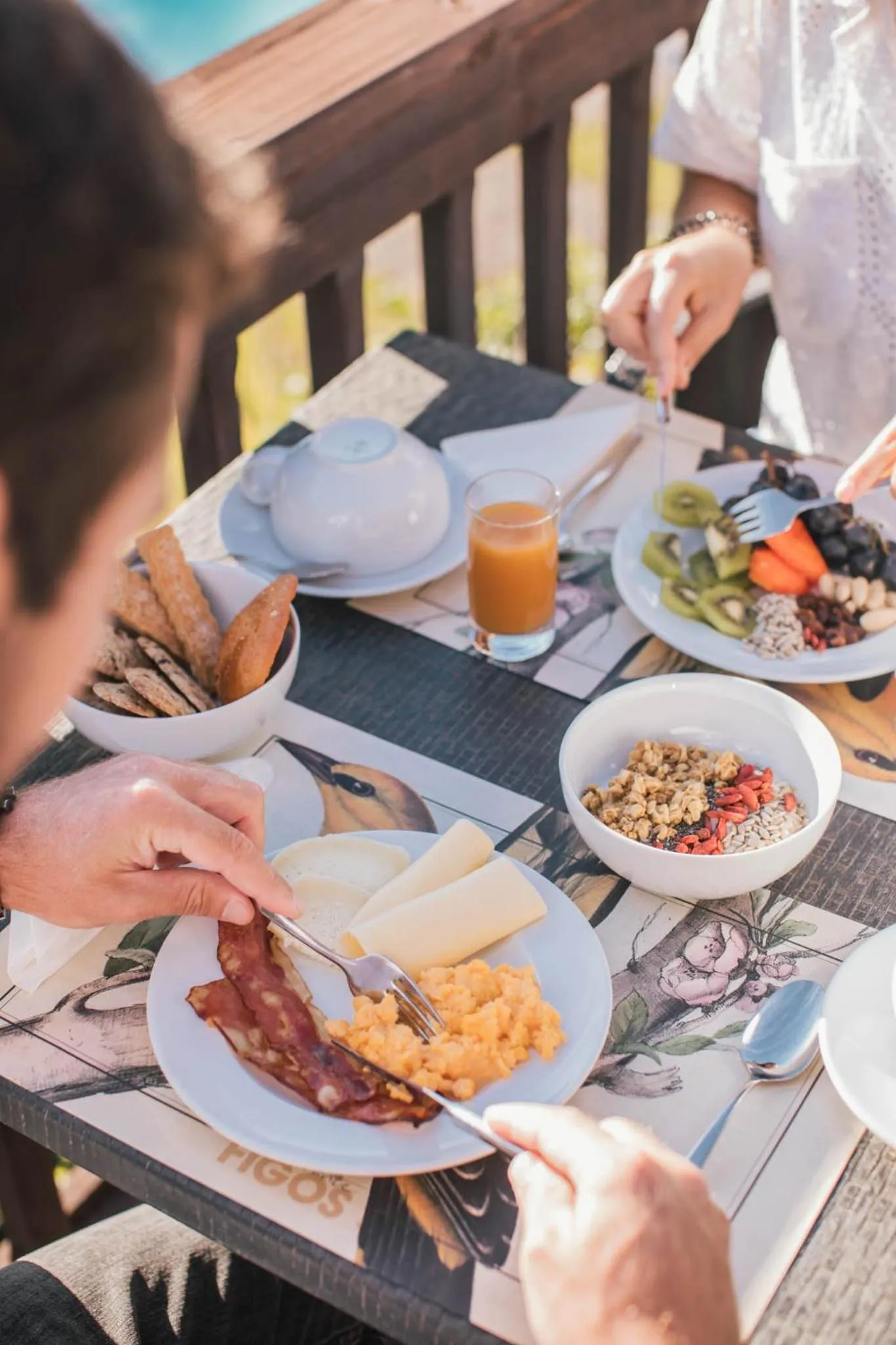 Restaurant/places to eat in Hotel Fonte Santa