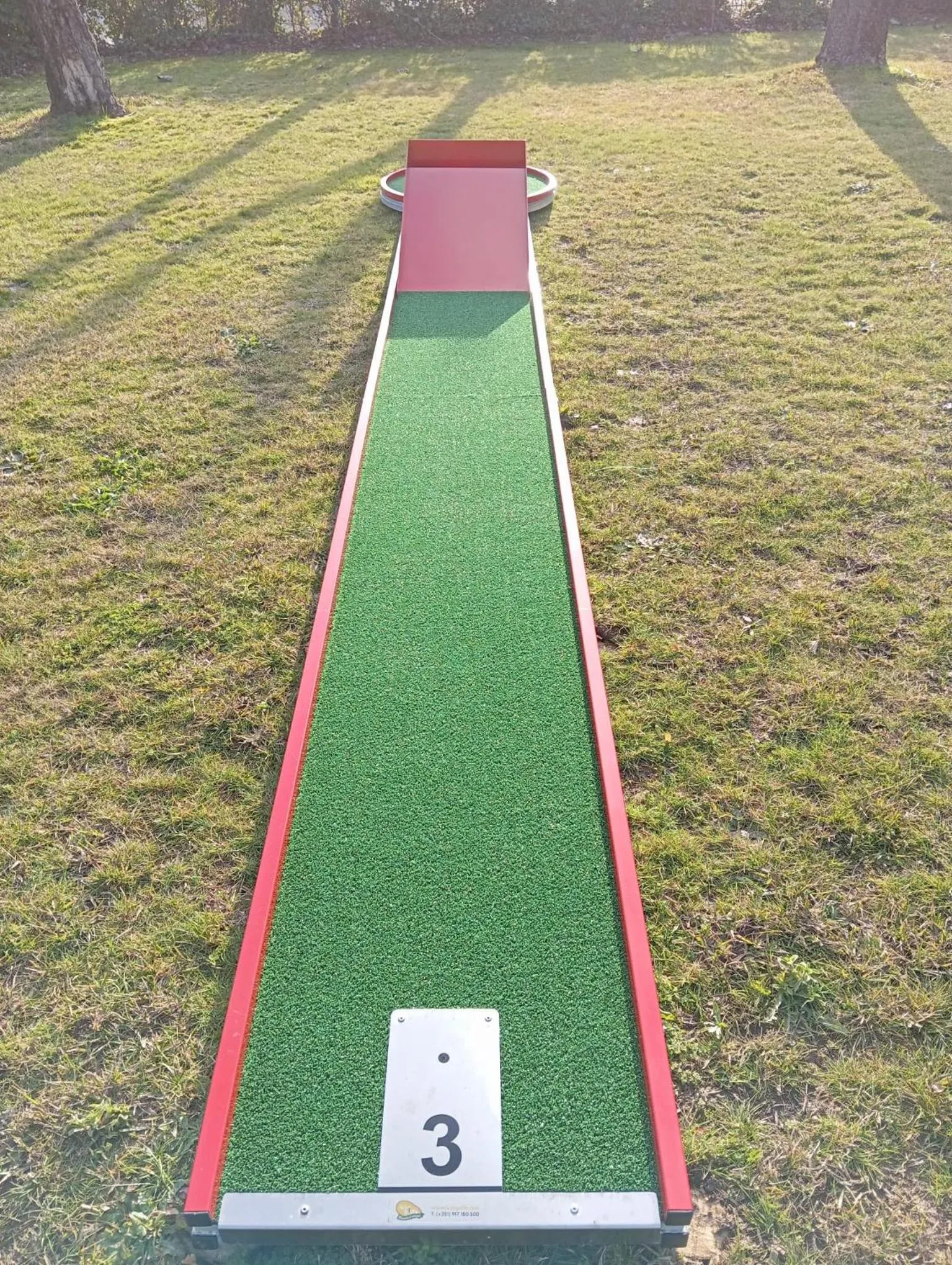 Minigolf in Hotel Fonte Santa