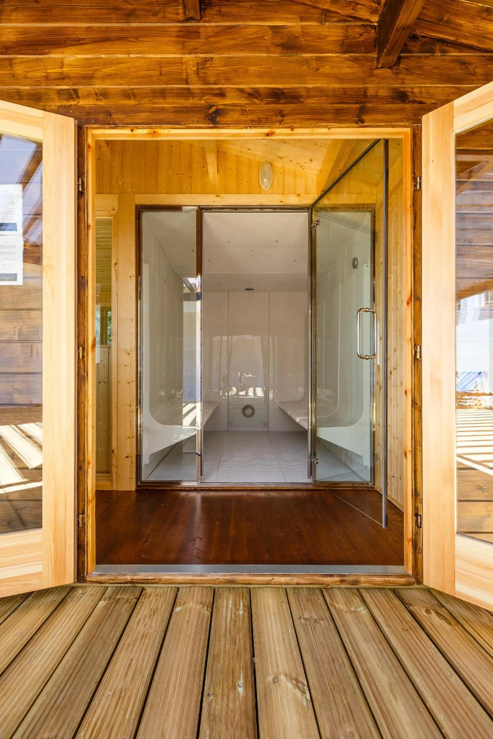 Sauna in Hotel Fonte Santa