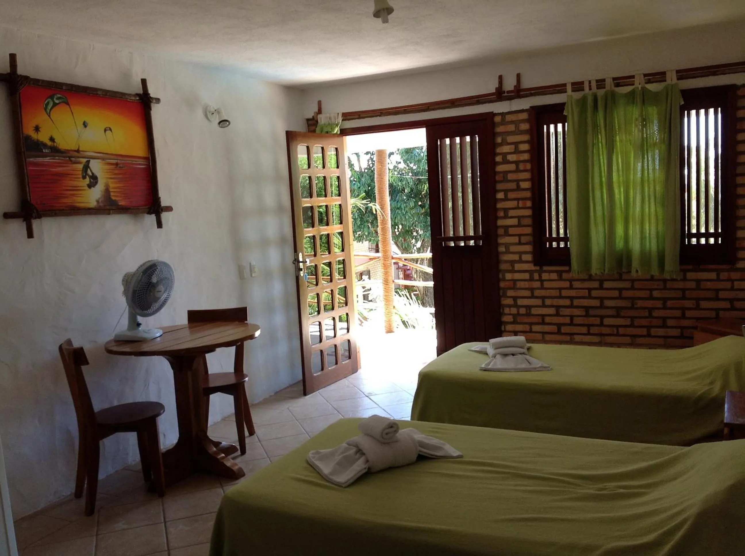 Bed in Hotel e Pousada Tropical Wind do Cumbuco