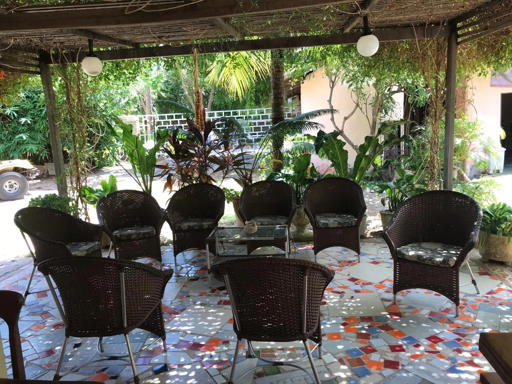 Seating area in Hotel e Pousada Tropical Wind do Cumbuco