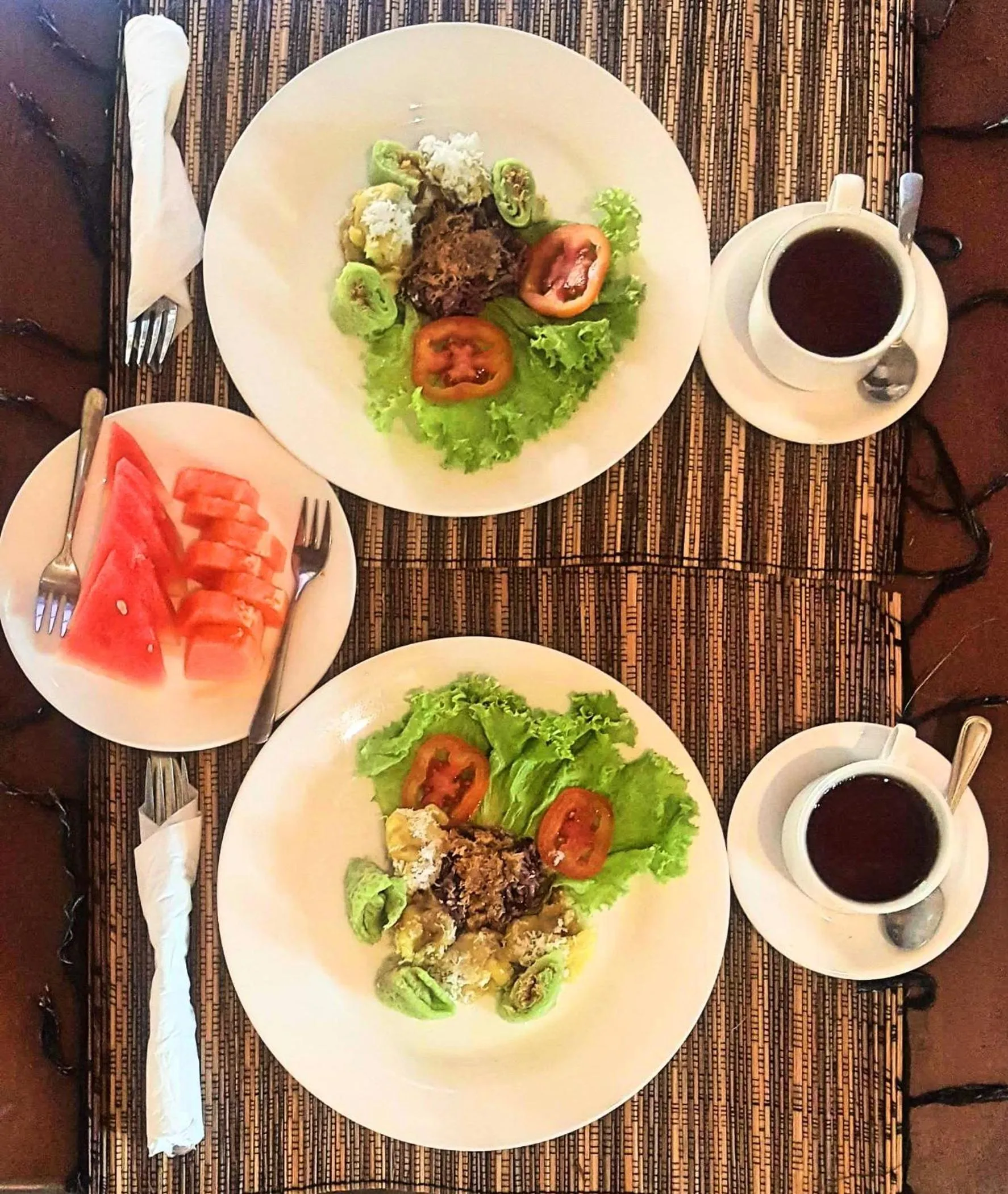 Breakfast in Werkudara Guest House