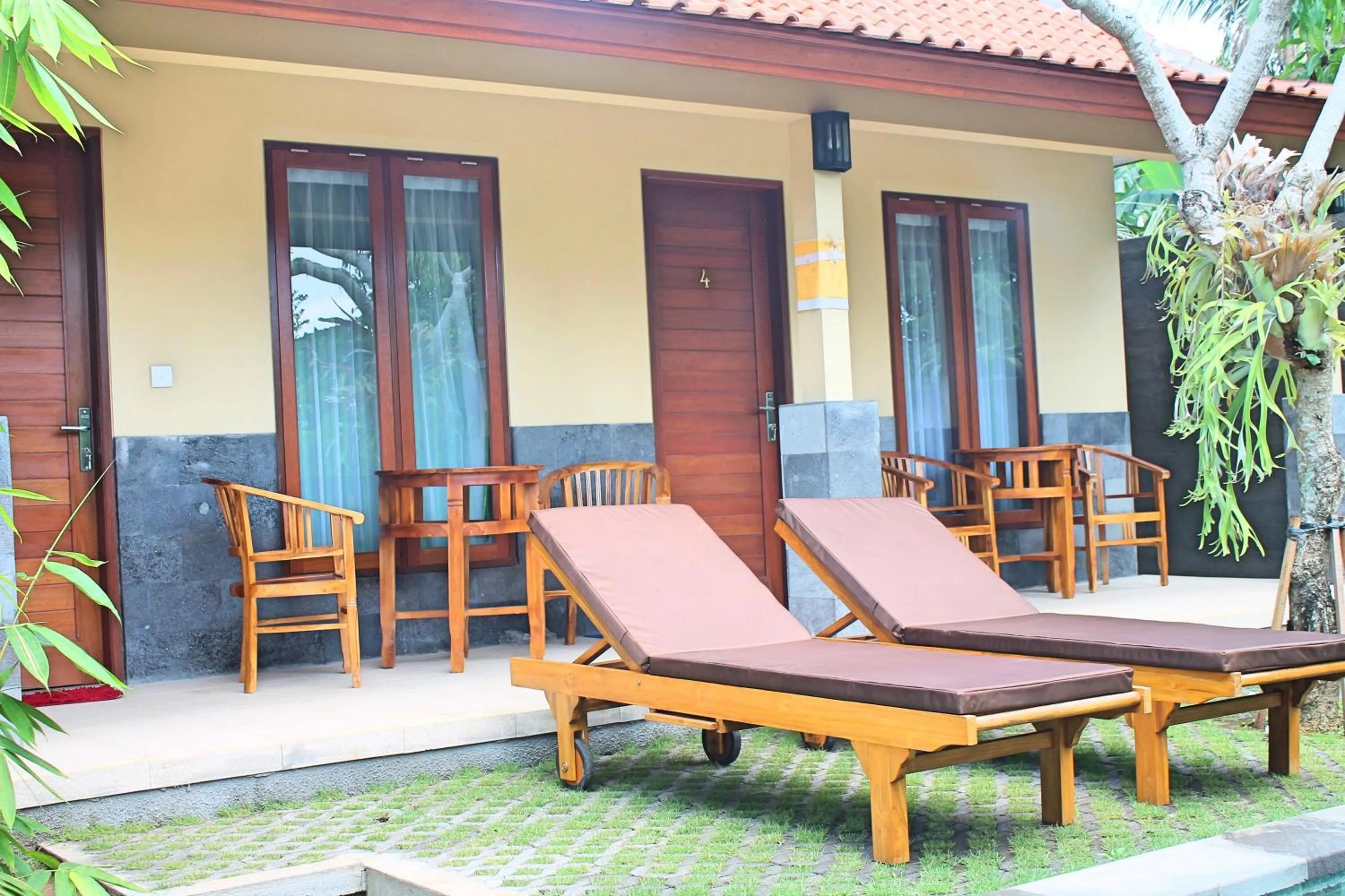 Balcony/Terrace in Werkudara Guest House