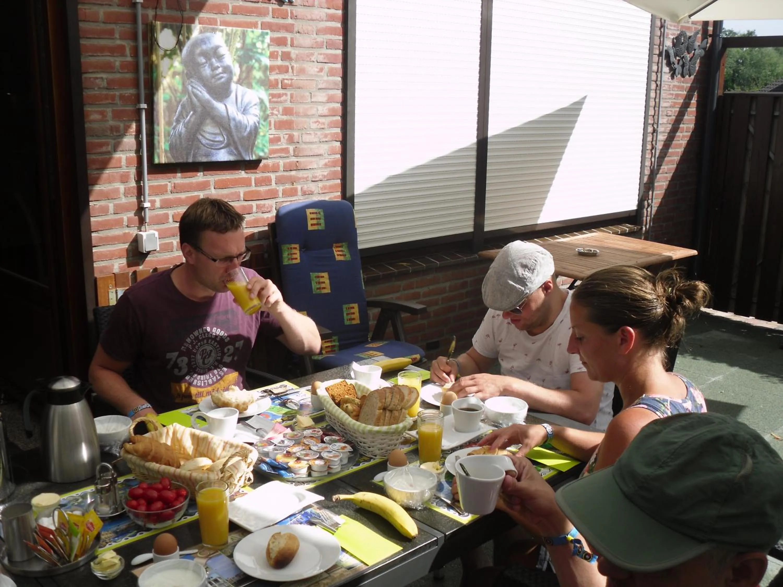 Guests in Rene's B&B