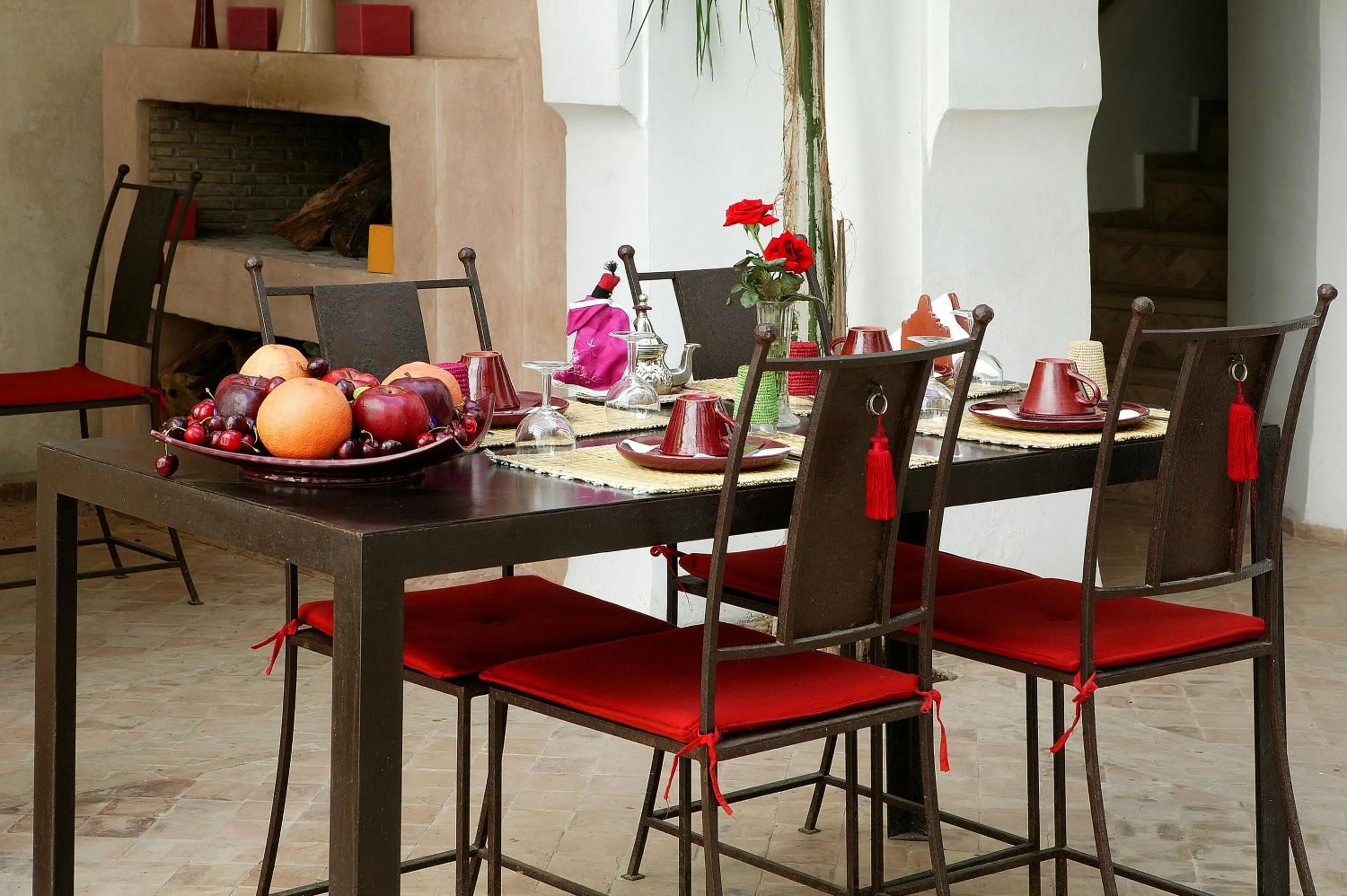 Dining area in Riad O2