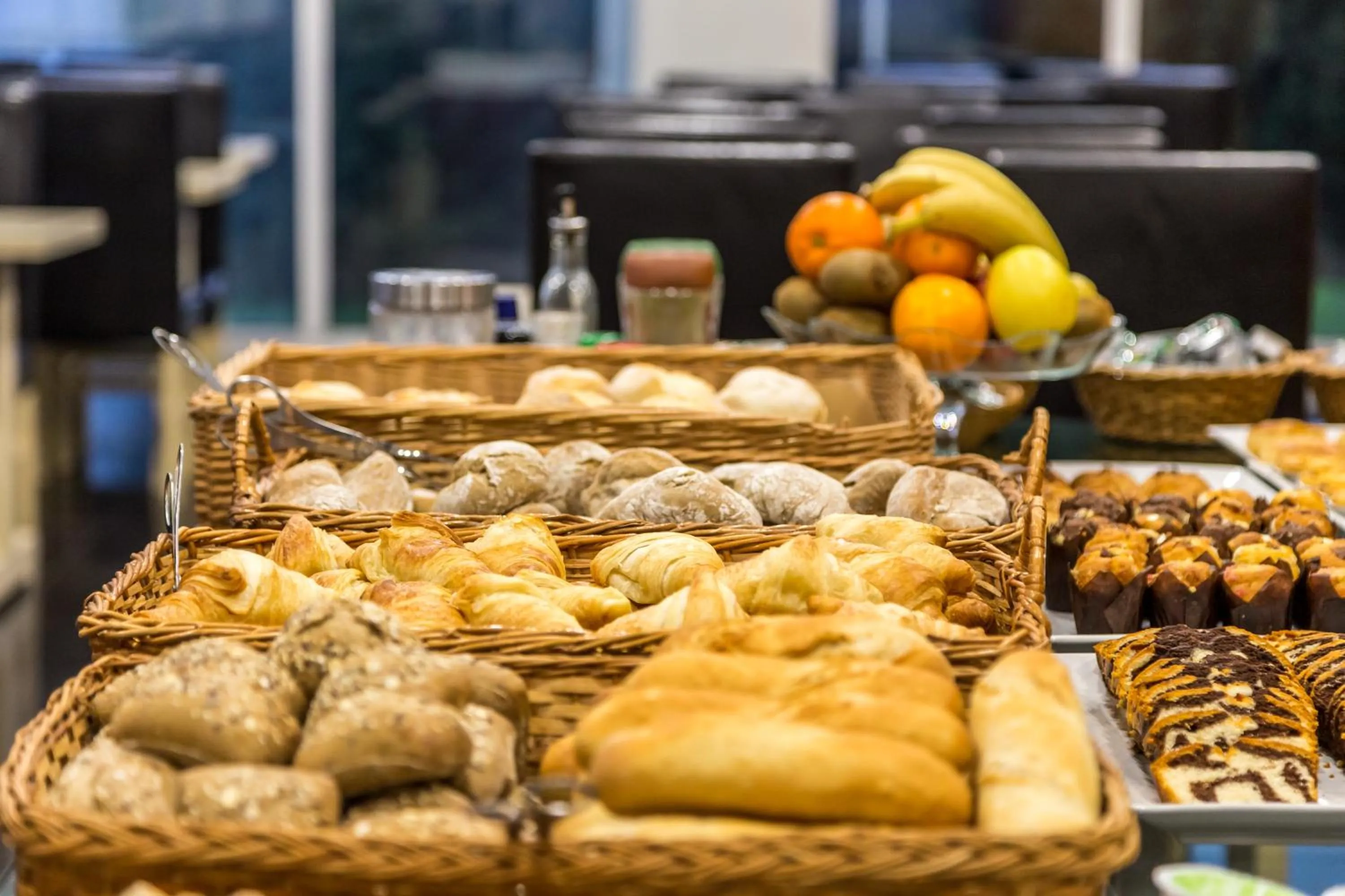 Buffet breakfast in Hotel Columbano