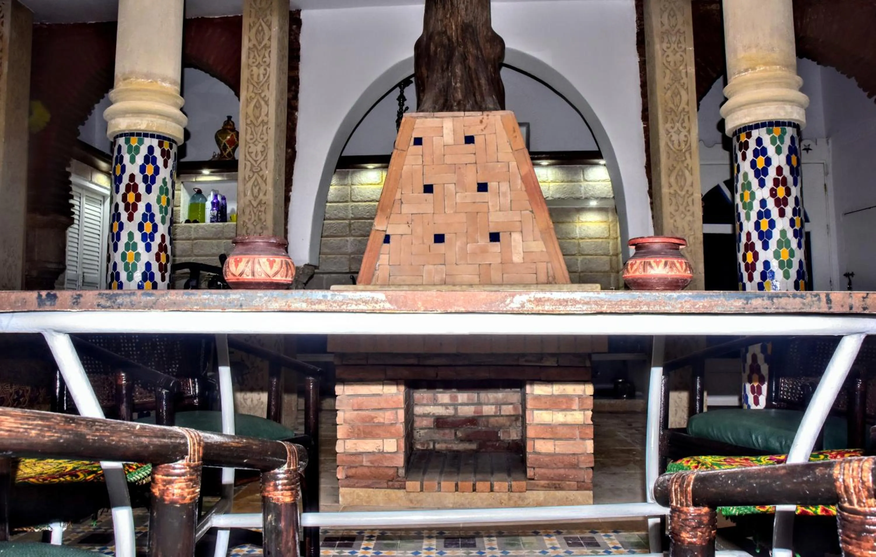 Lounge or bar in Riad Razoli Sidi Daoui