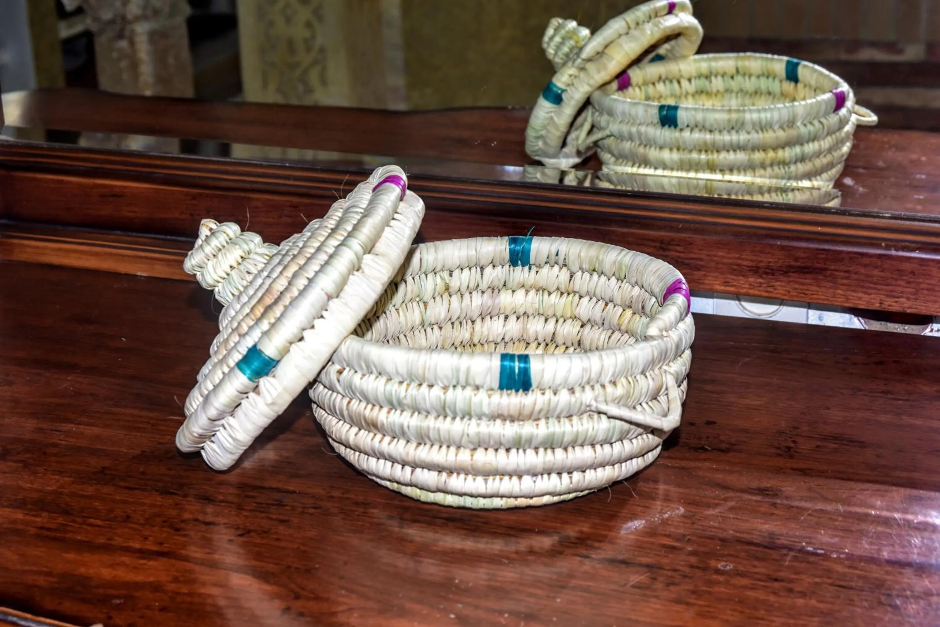 Decorative detail in Riad Razoli Sidi Daoui