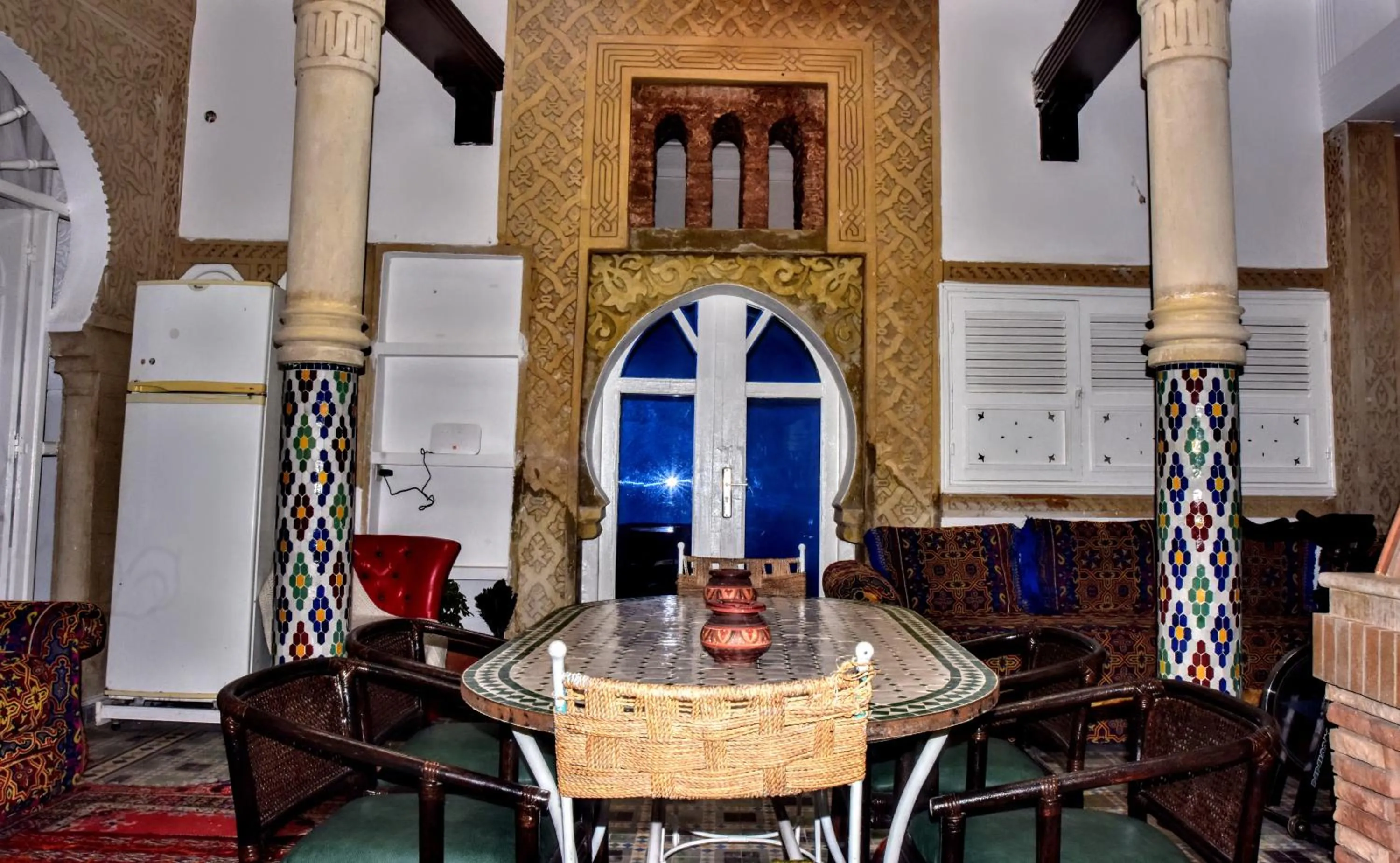Dining area in Riad Razoli Sidi Daoui