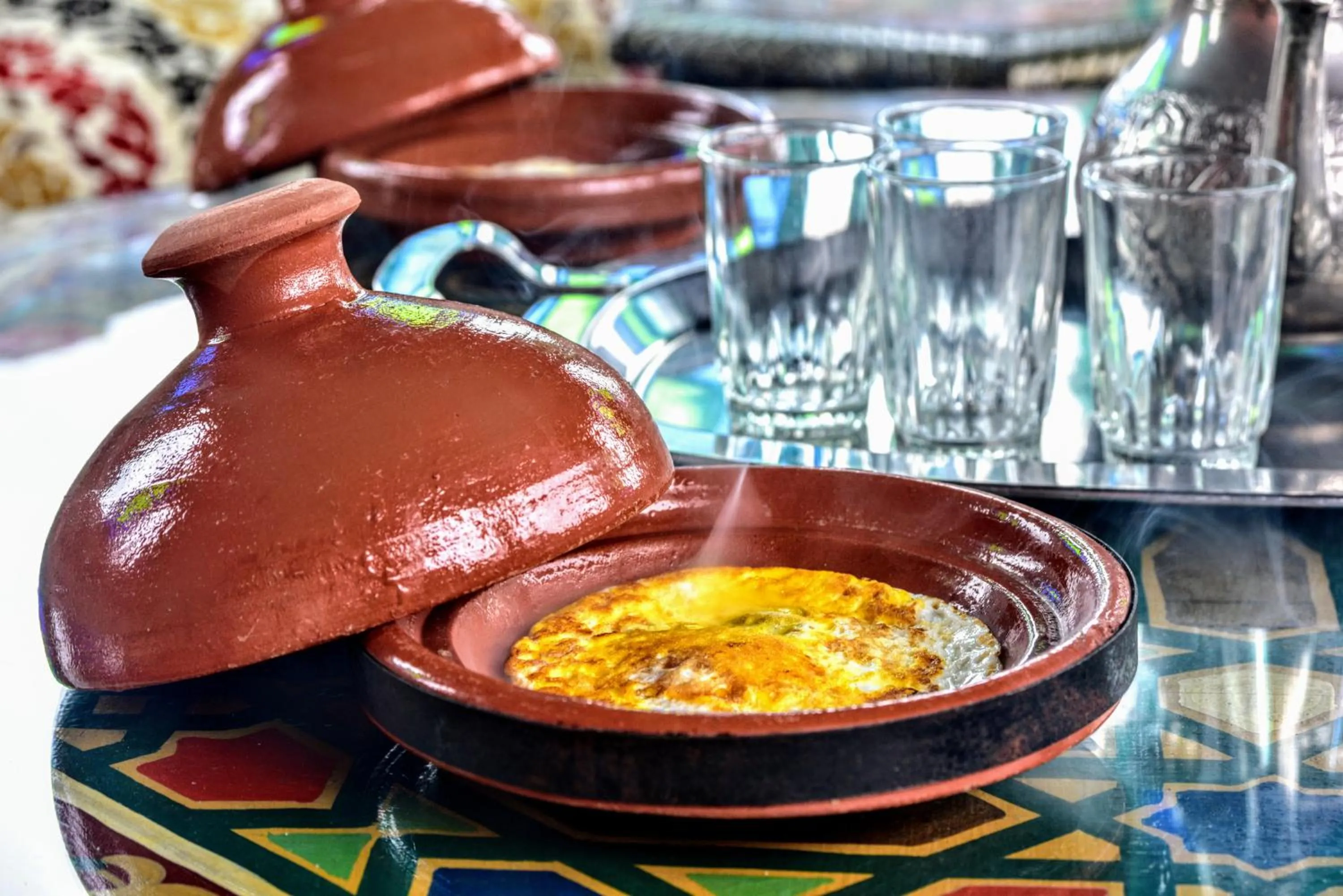 Breakfast in Riad Razoli Sidi Daoui