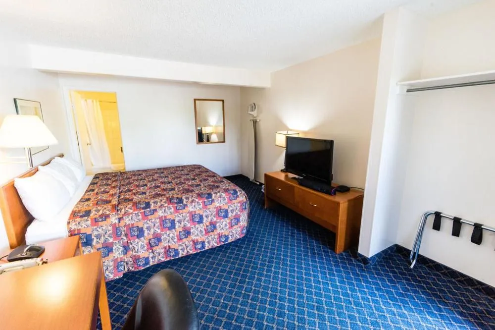 Bed in Superlodge Canada