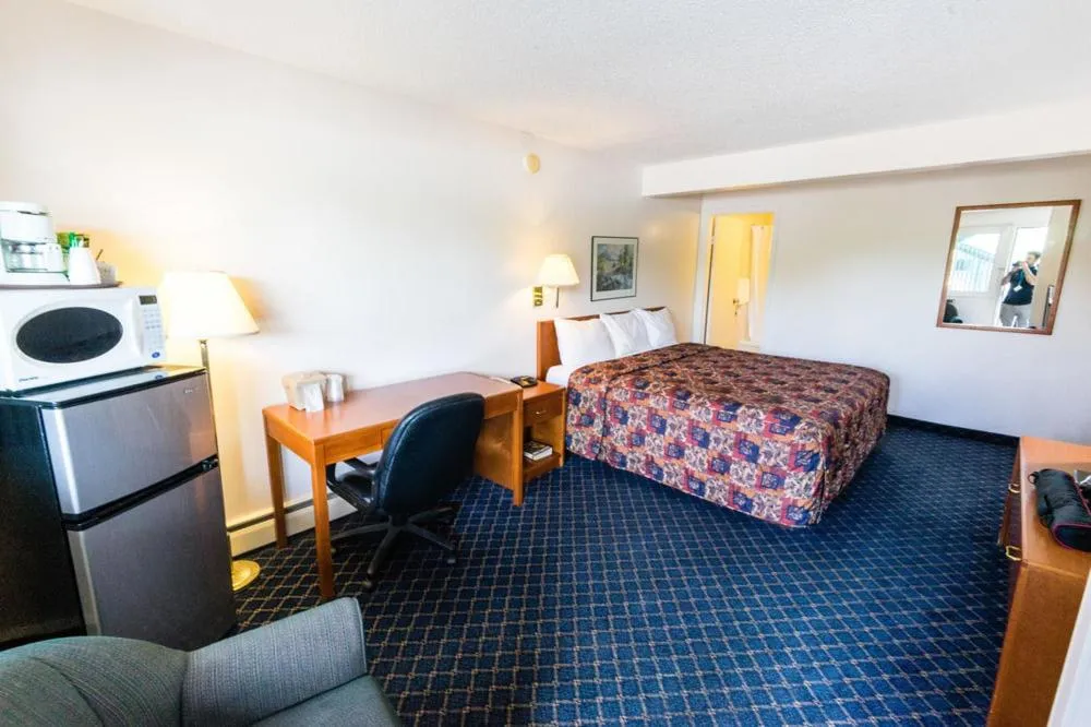 Bed in Superlodge Canada