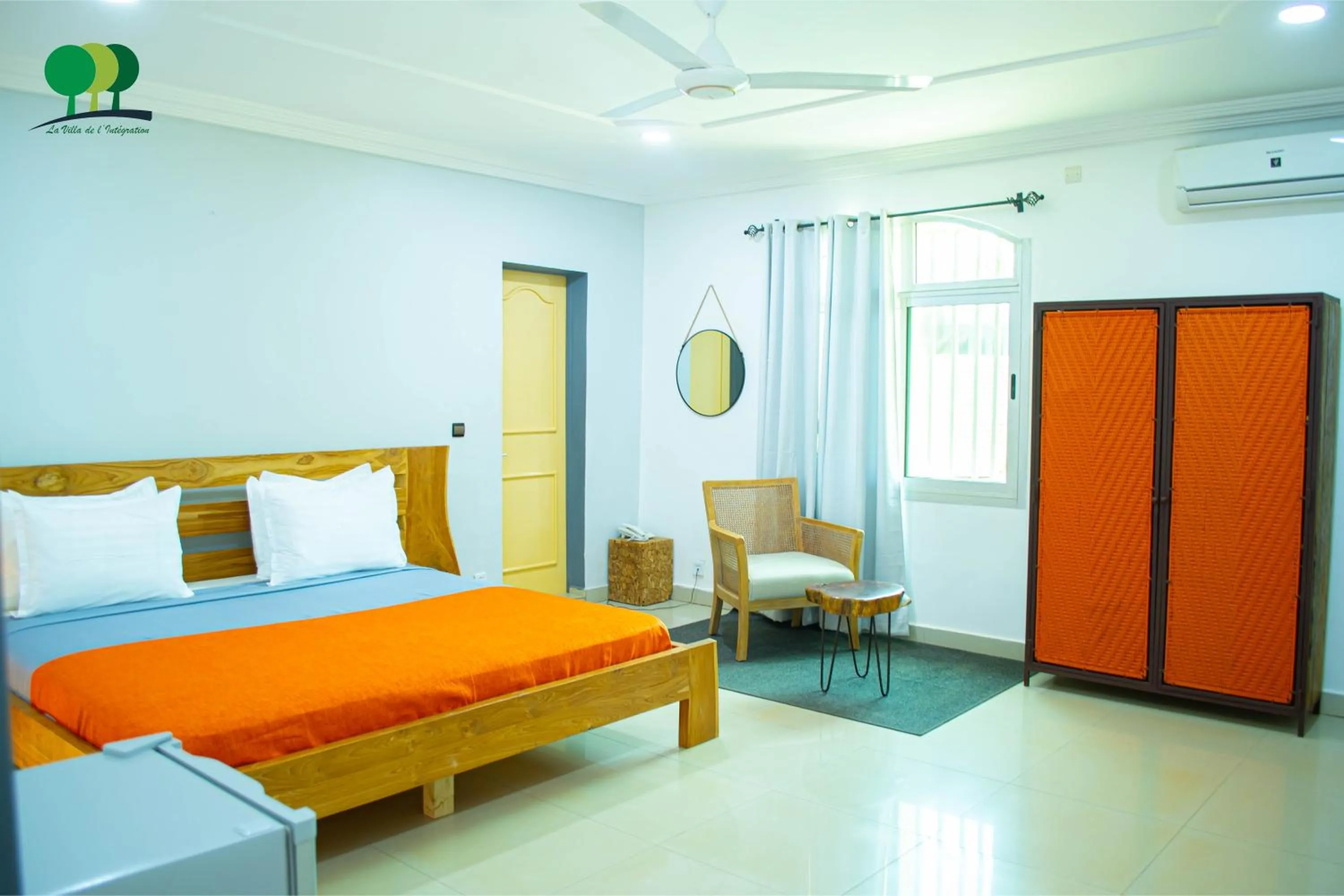 Photo of the whole room, Bed in VILLA DE L'INTEGRATION