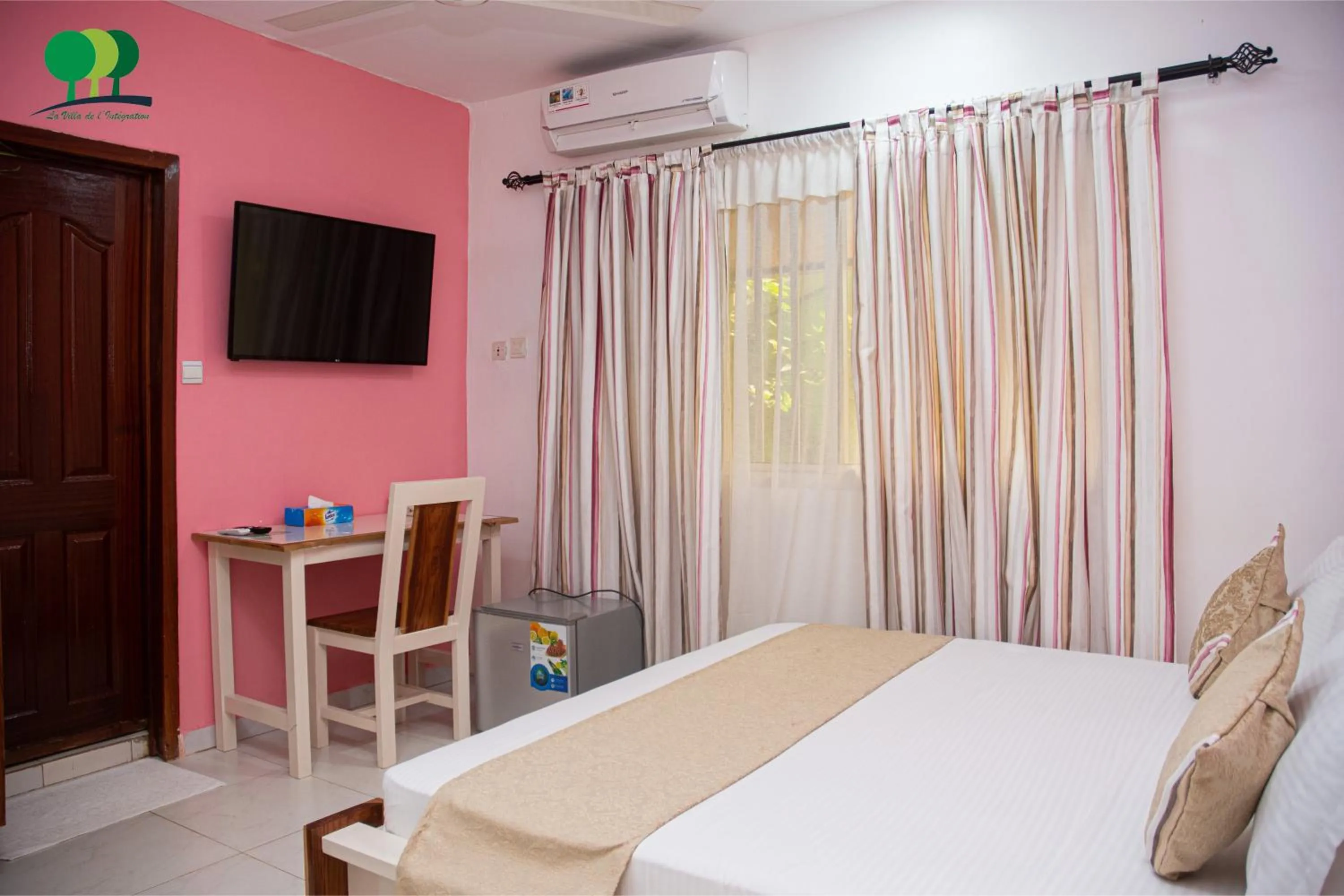 Bedroom, Bed in VILLA DE L'INTEGRATION