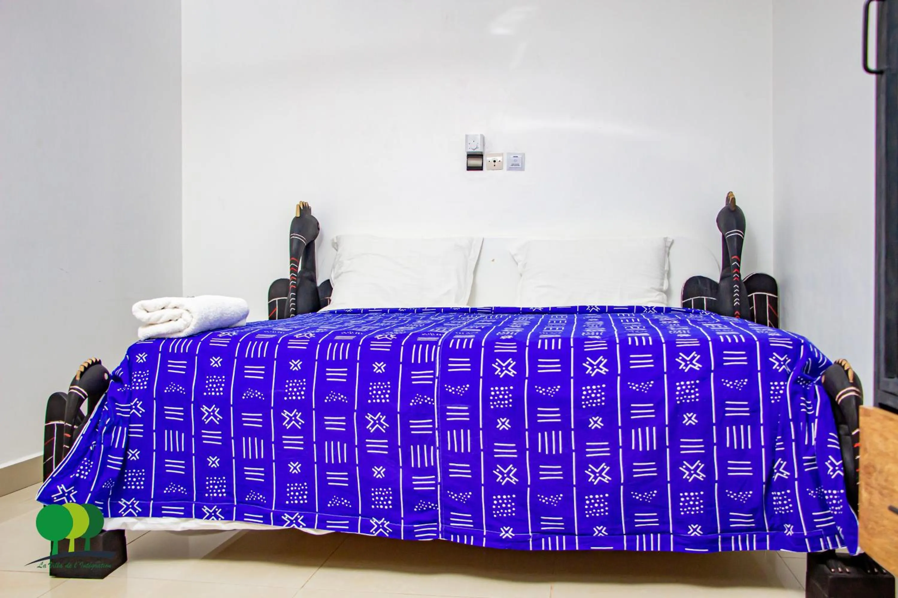 Bed in VILLA DE L'INTEGRATION