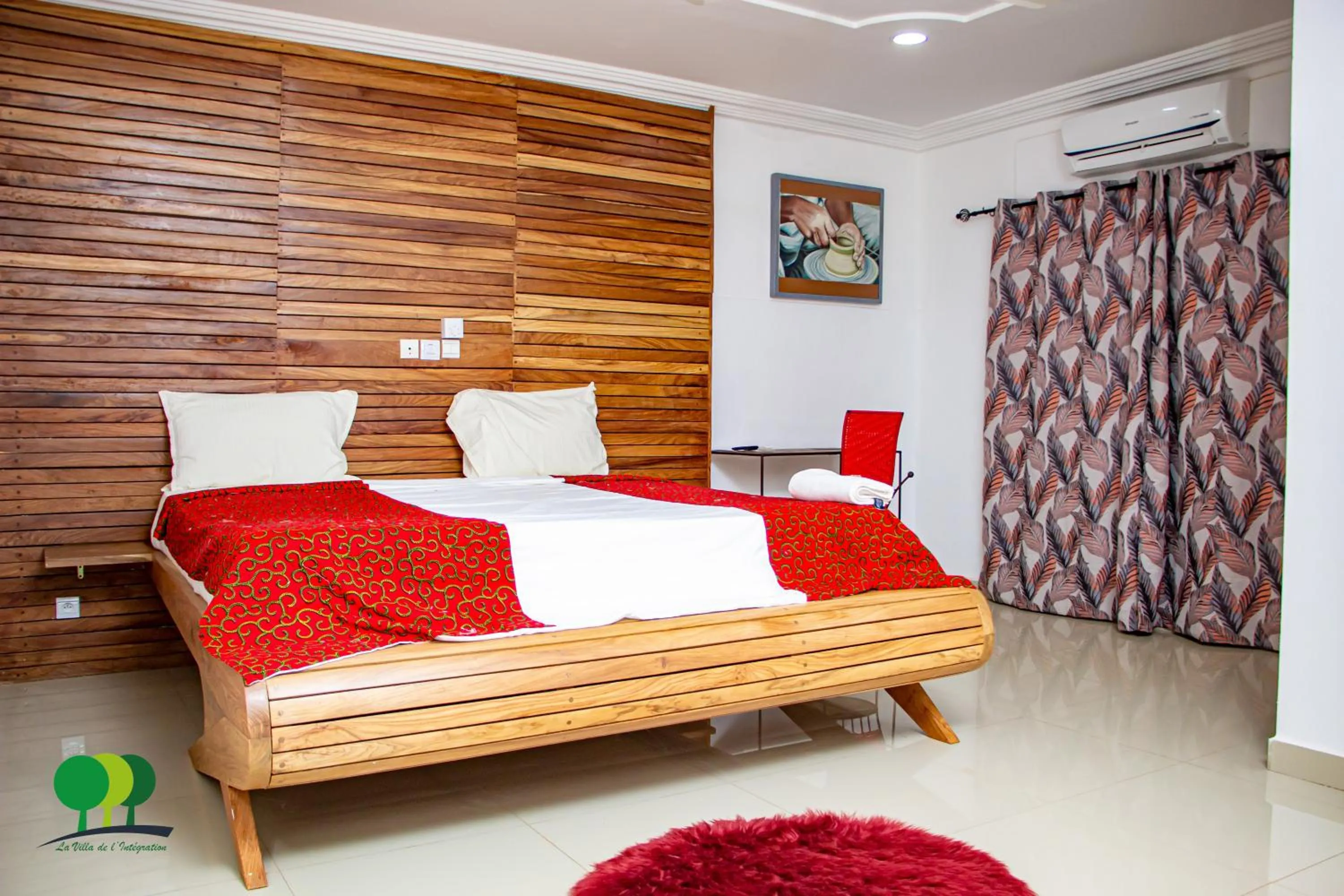 Bed in VILLA DE L'INTEGRATION