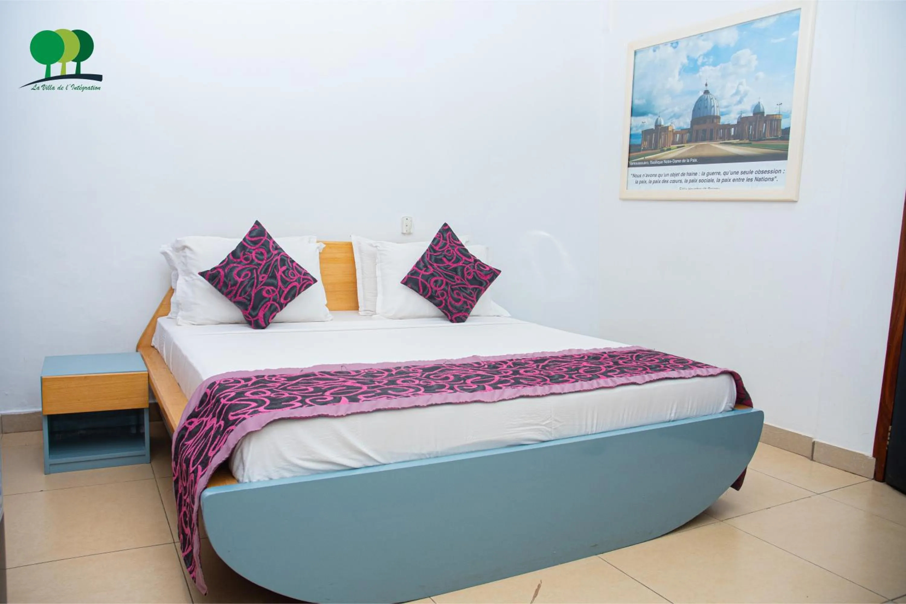 Bedroom, Bed in VILLA DE L'INTEGRATION