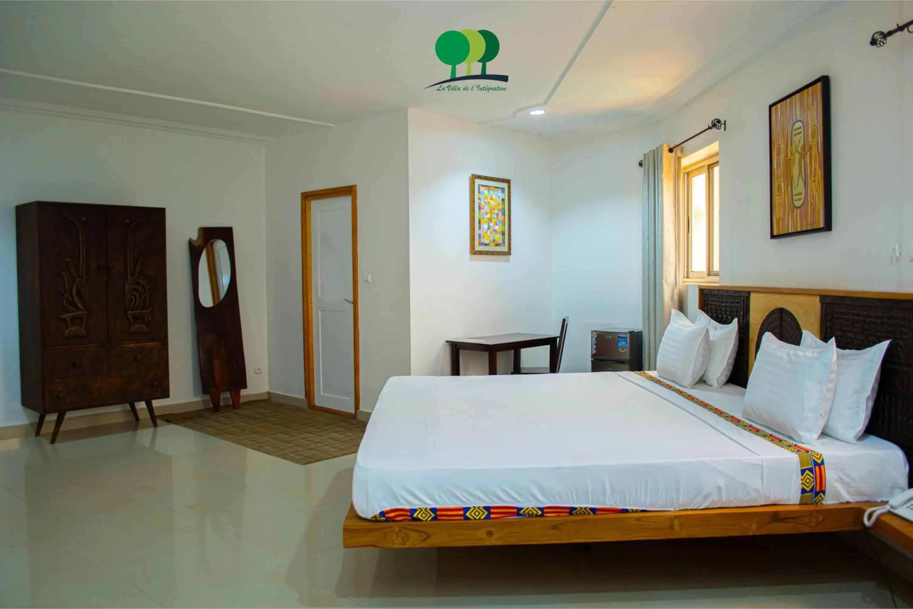 Bedroom, Bed in VILLA DE L'INTEGRATION