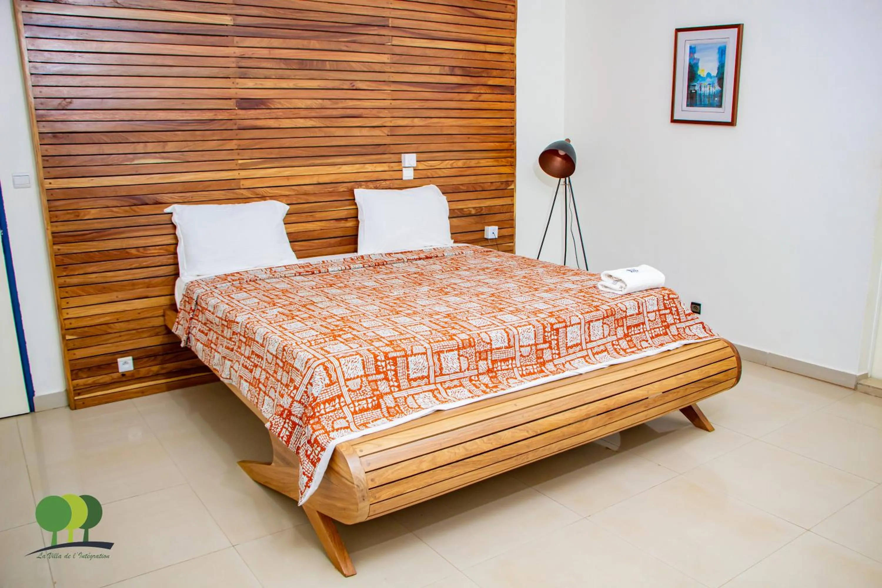 Bed in VILLA DE L'INTEGRATION