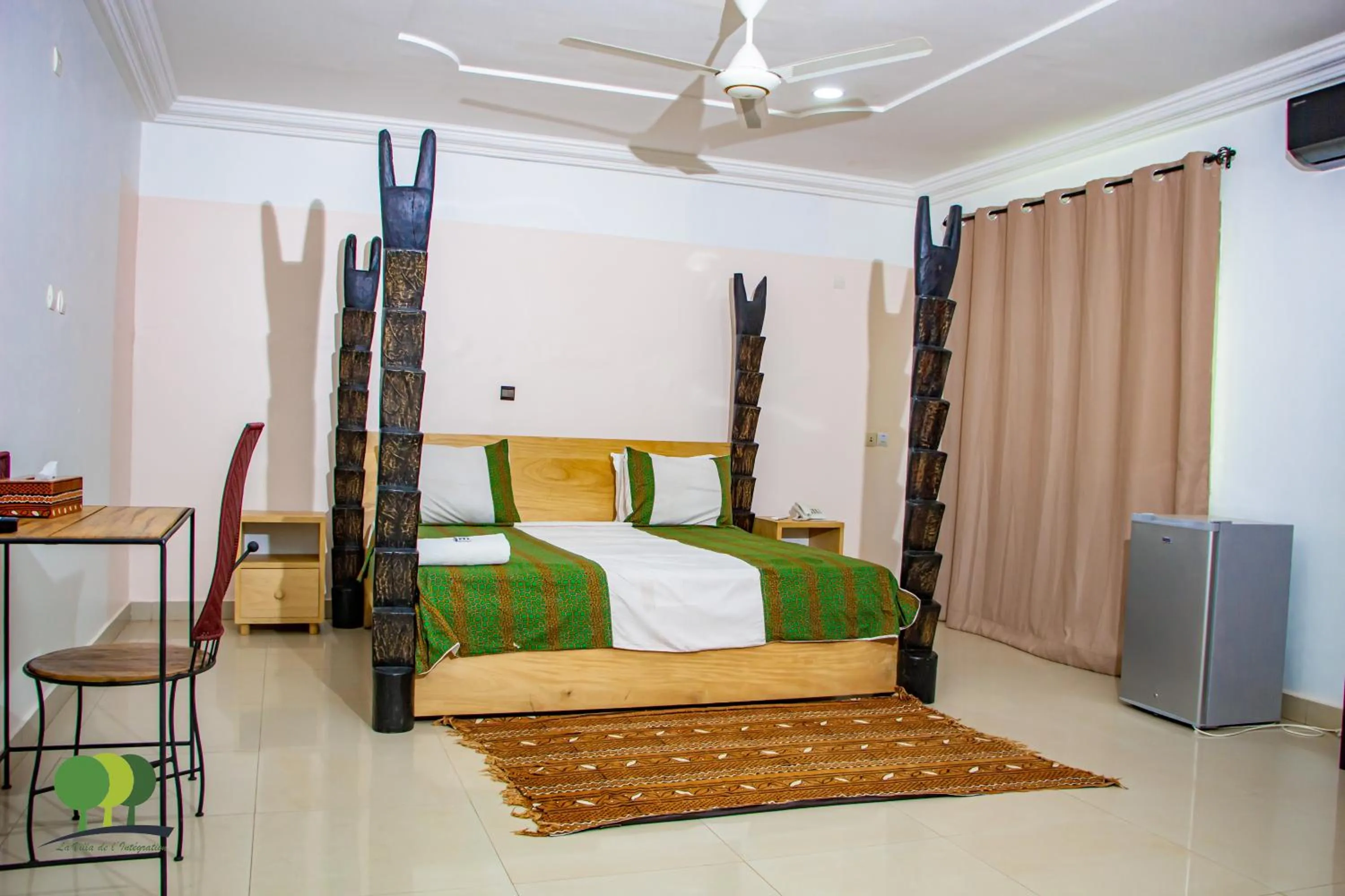 Photo of the whole room, Bed in VILLA DE L'INTEGRATION