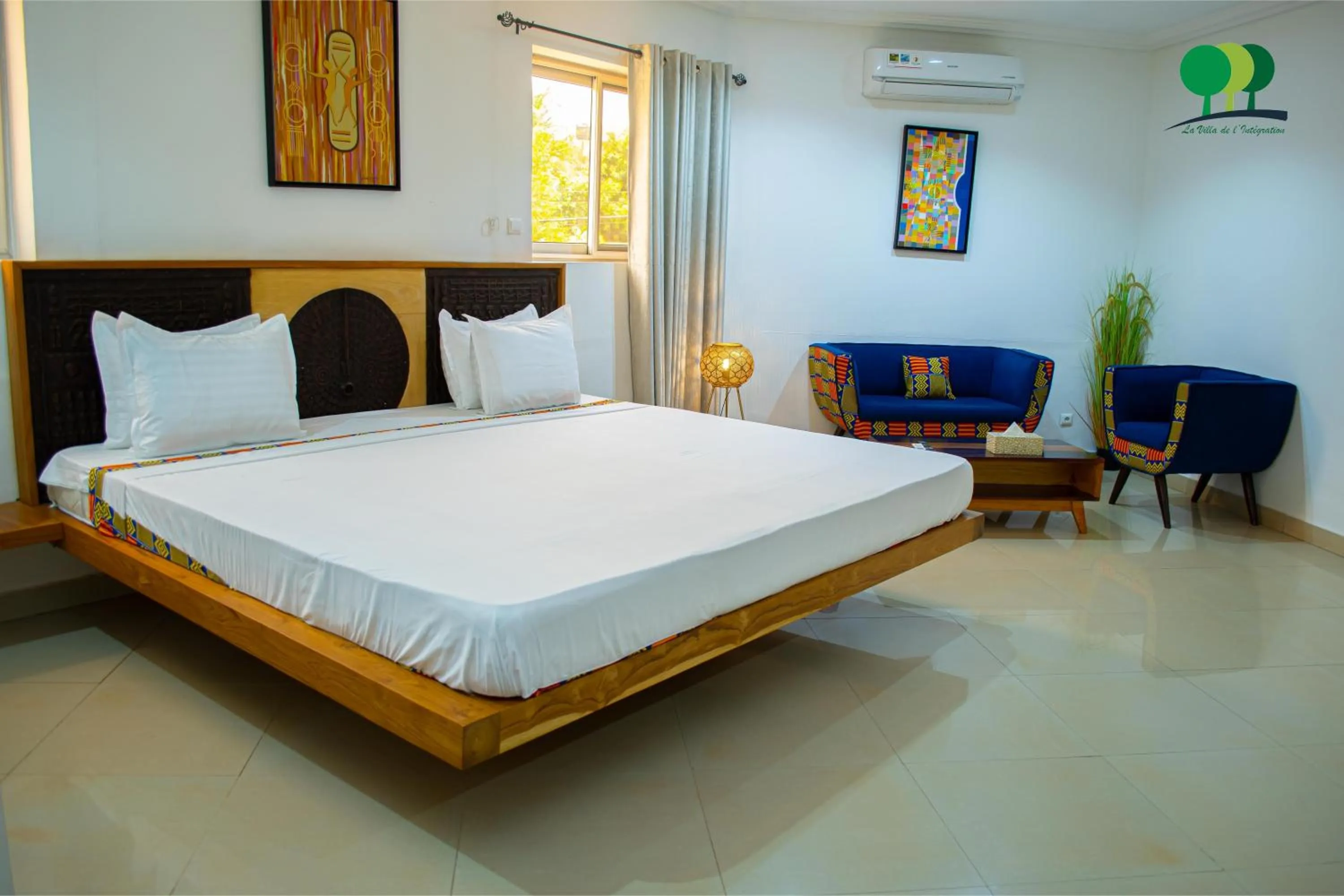 Bedroom, Bed in VILLA DE L'INTEGRATION