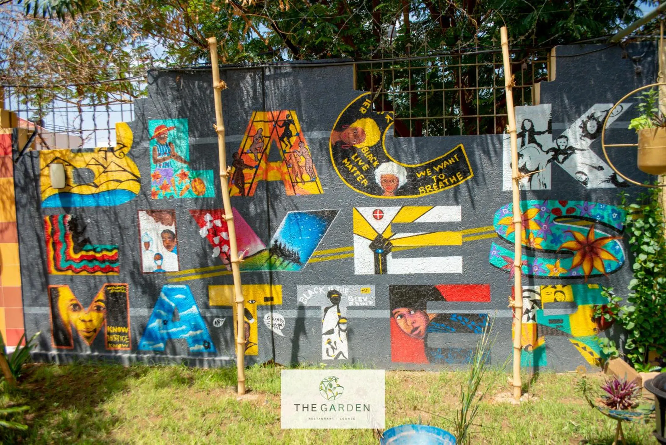 Garden in VILLA DE L'INTEGRATION