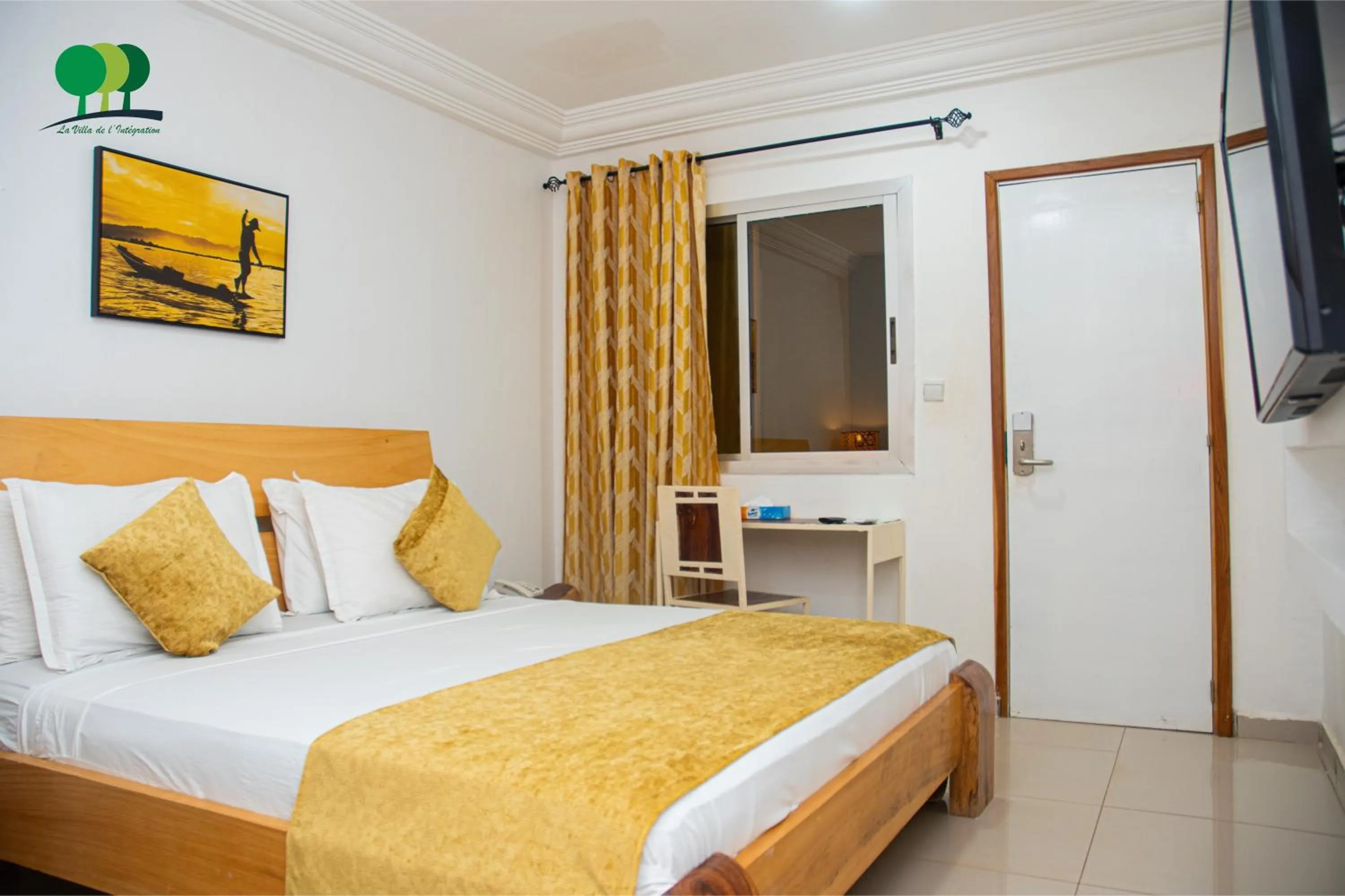 Bedroom, Bed in VILLA DE L'INTEGRATION