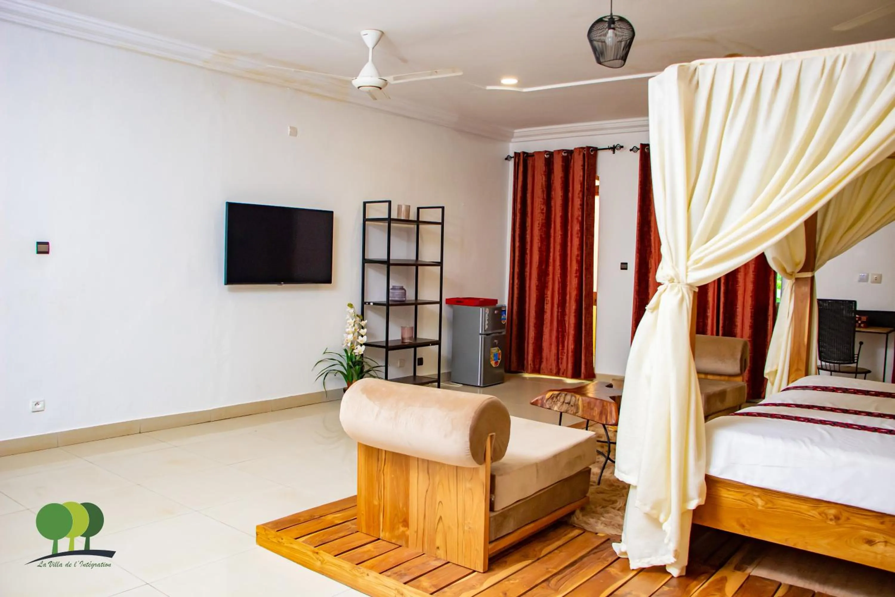 Bedroom, Bed in VILLA DE L'INTEGRATION